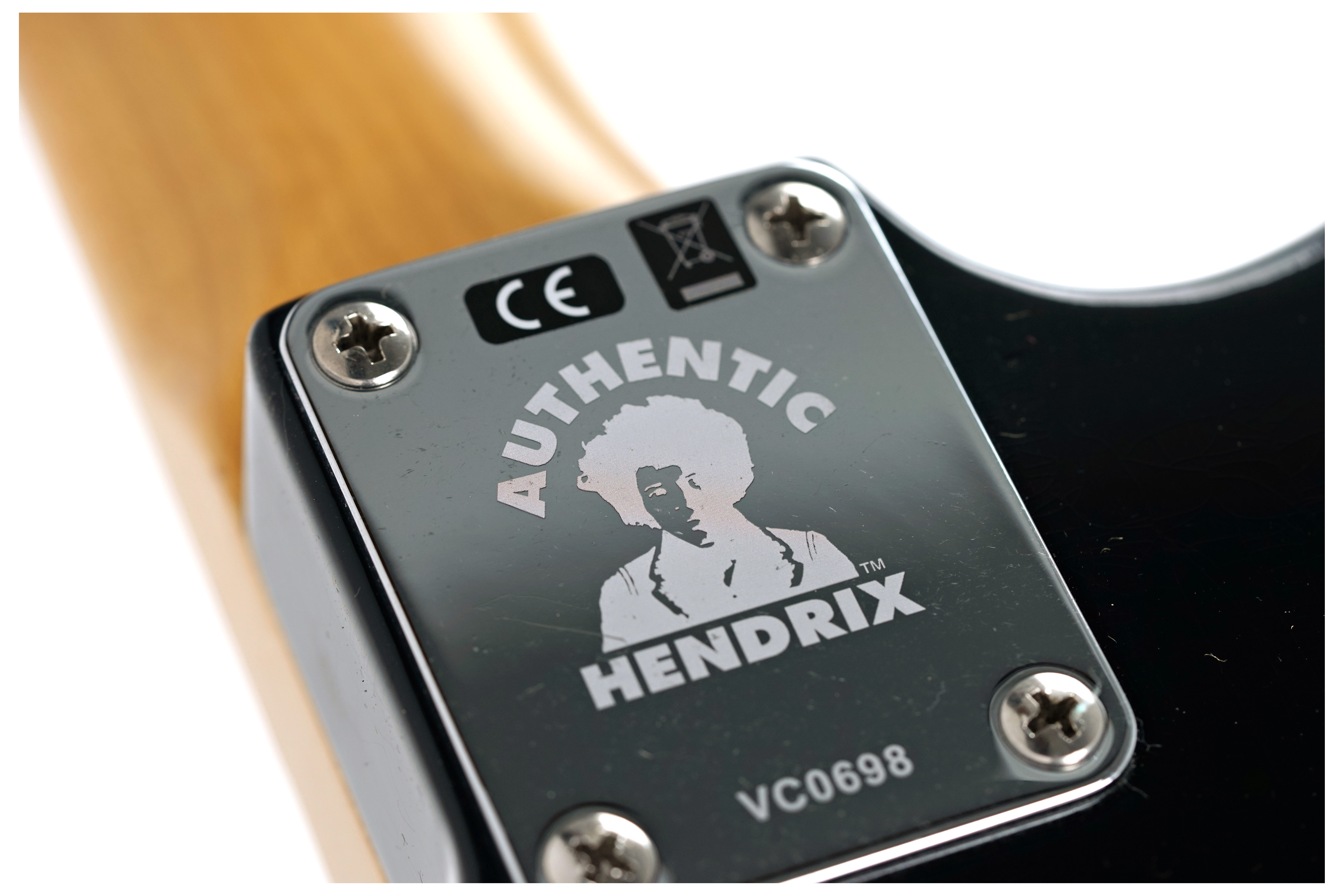 GUITARGUITAR Fender Custom Shop Jimi Hendrix Voodoo Child Strat Journeyman Relic Black #VC0698