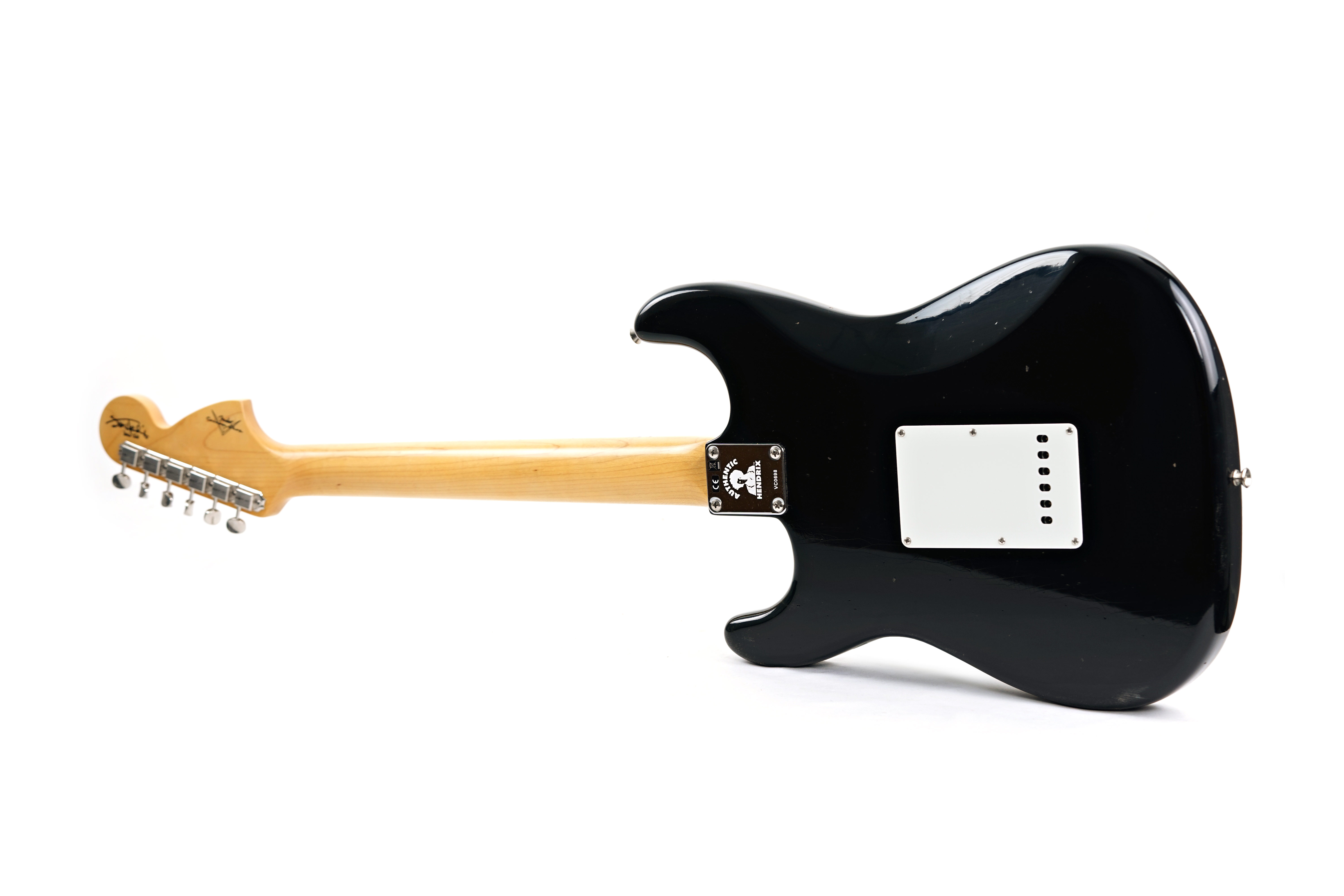 GUITARGUITAR Fender Custom Shop Jimi Hendrix Voodoo Child Strat Journeyman Relic Black #VC0698