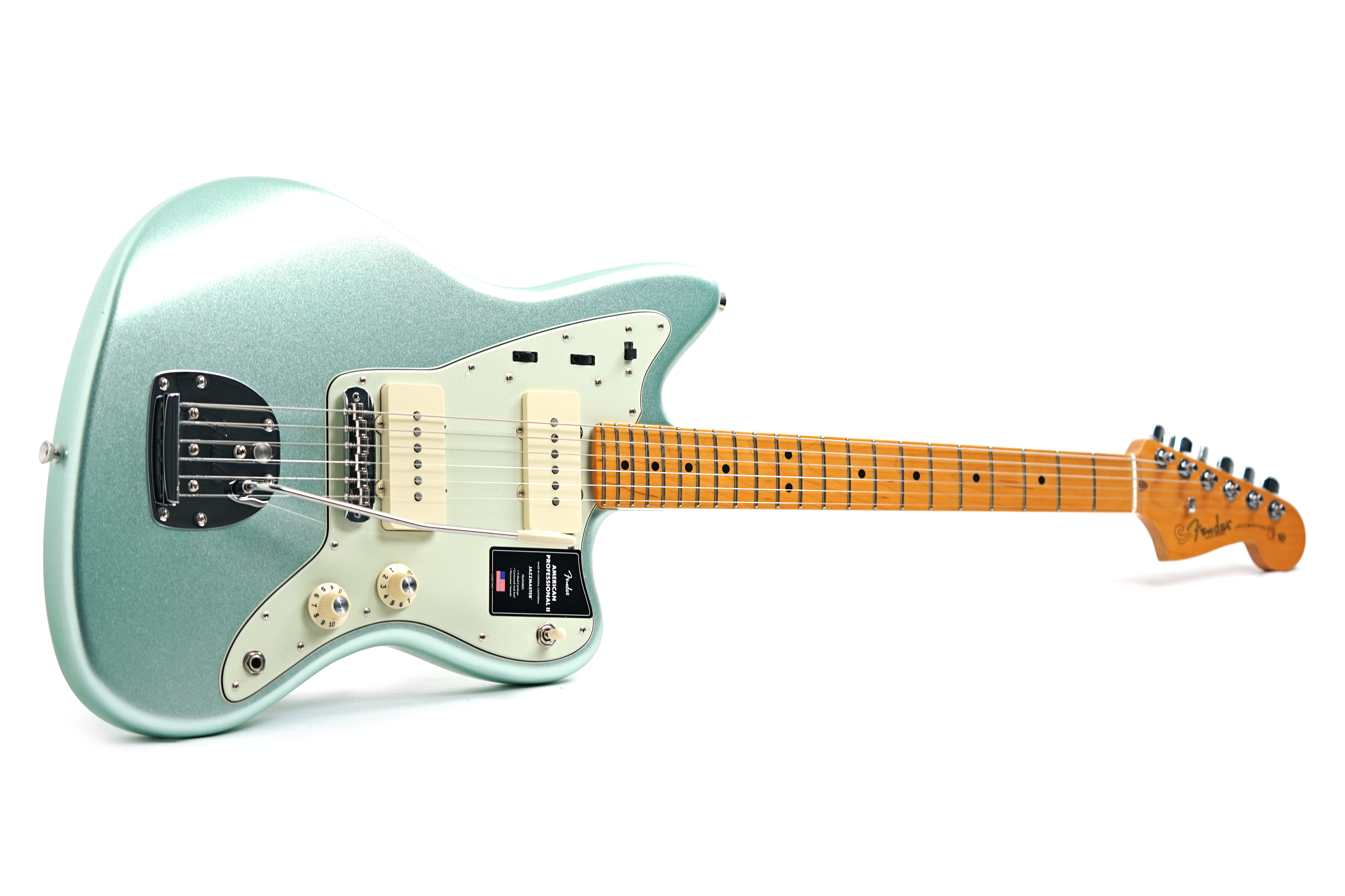 GUITARGUITAR Fender American Professional II Jazzmaster Mystic Surf Green Maple Fingerboard #US25085833