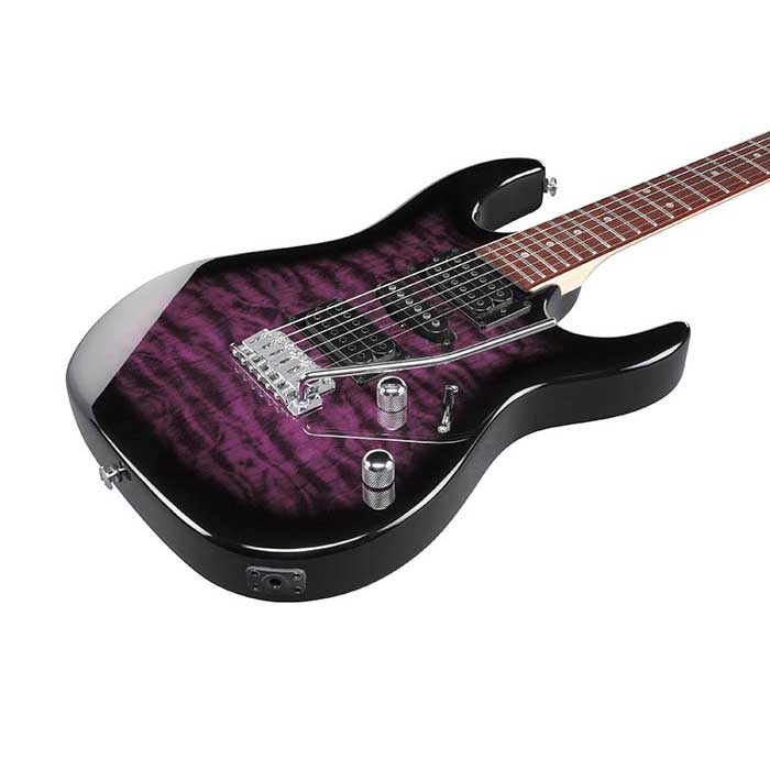 GUITARGUITAR Ibanez GRX70QA Transparent Violet Sunburst guitarguitar Exclusive