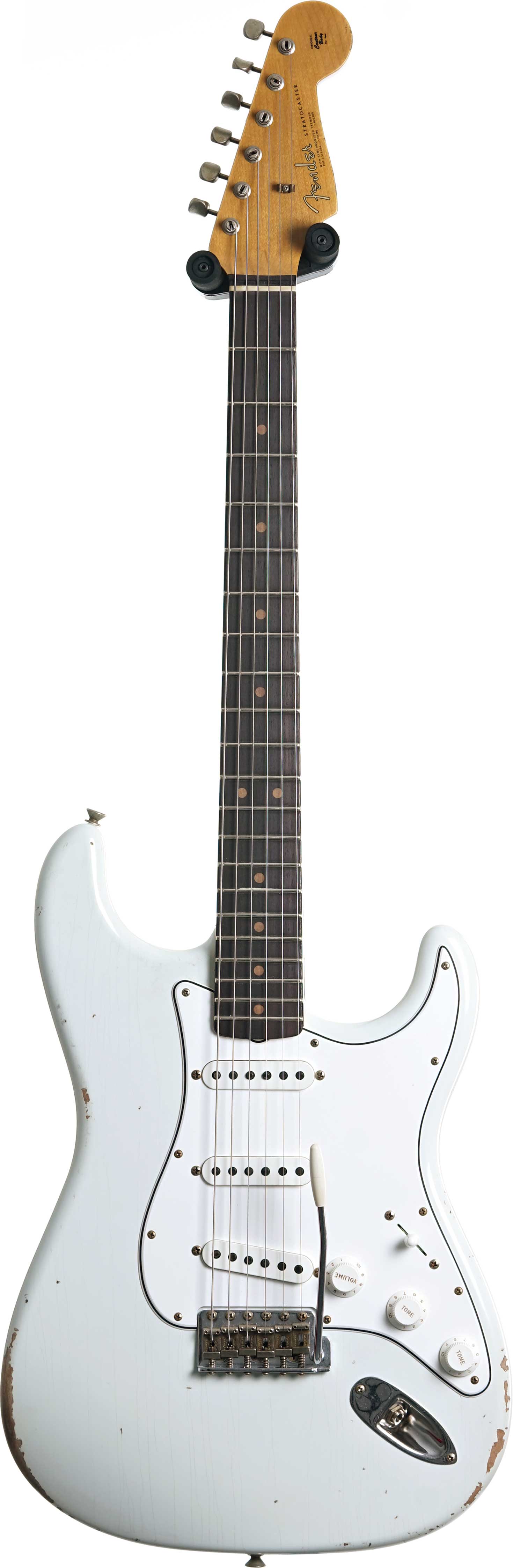 GUITARGUITAR Fender Custom Shop Mid '60s Collection Stratocaster Relic Faded Olympic White #R143641