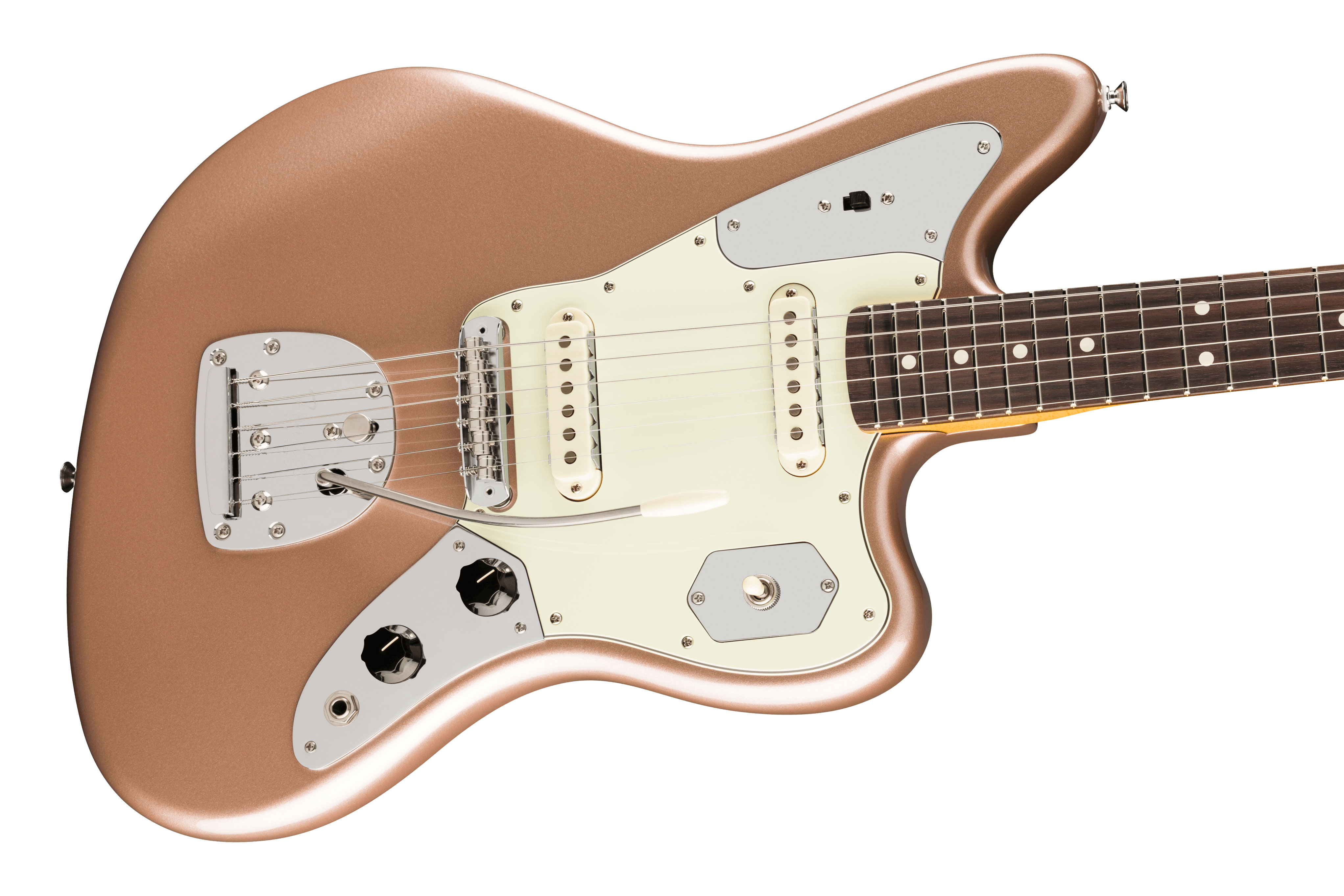 GUITARGUITAR Fender American Professional Classic Jaguar Faded Firemist Gold Rosewood Fingerboard