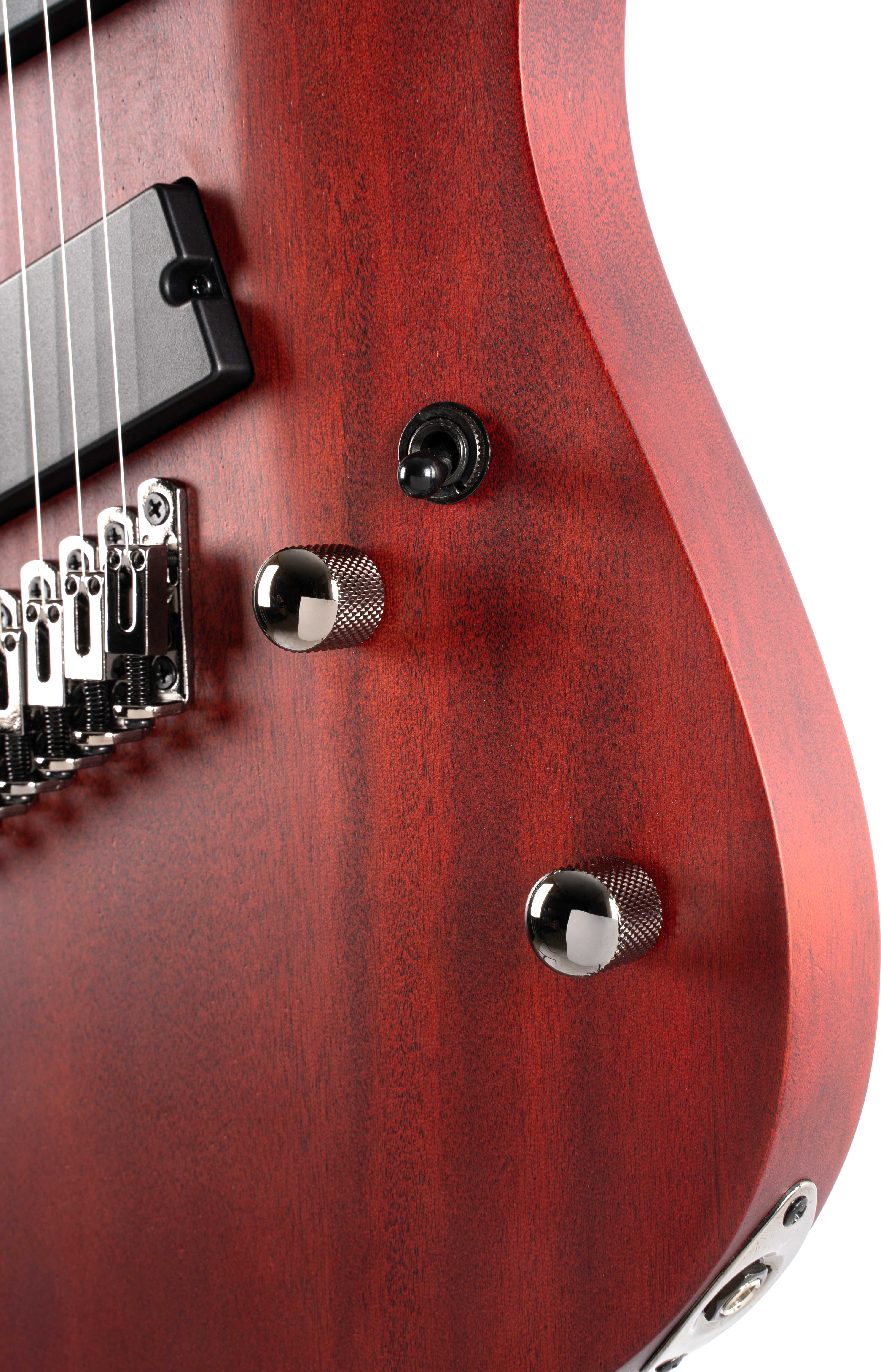 GUITARGUITAR Cort KX307MS Multi Scale 7 String Open Pore Mahogany