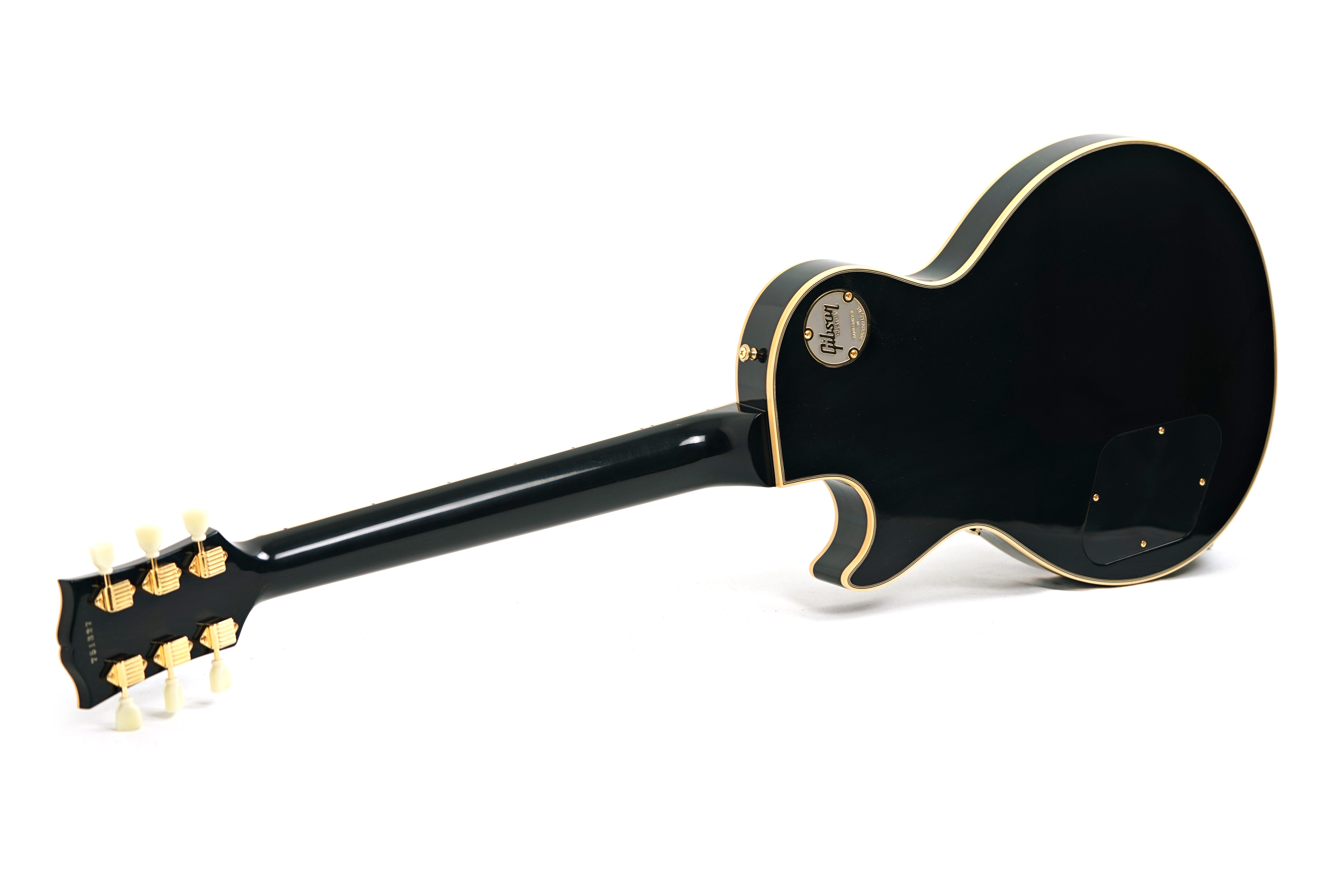 GUITARGUITAR Gibson Custom Shop Dealer Select 1957 Les Paul Custom with Bigsby VOS Ebony #751327