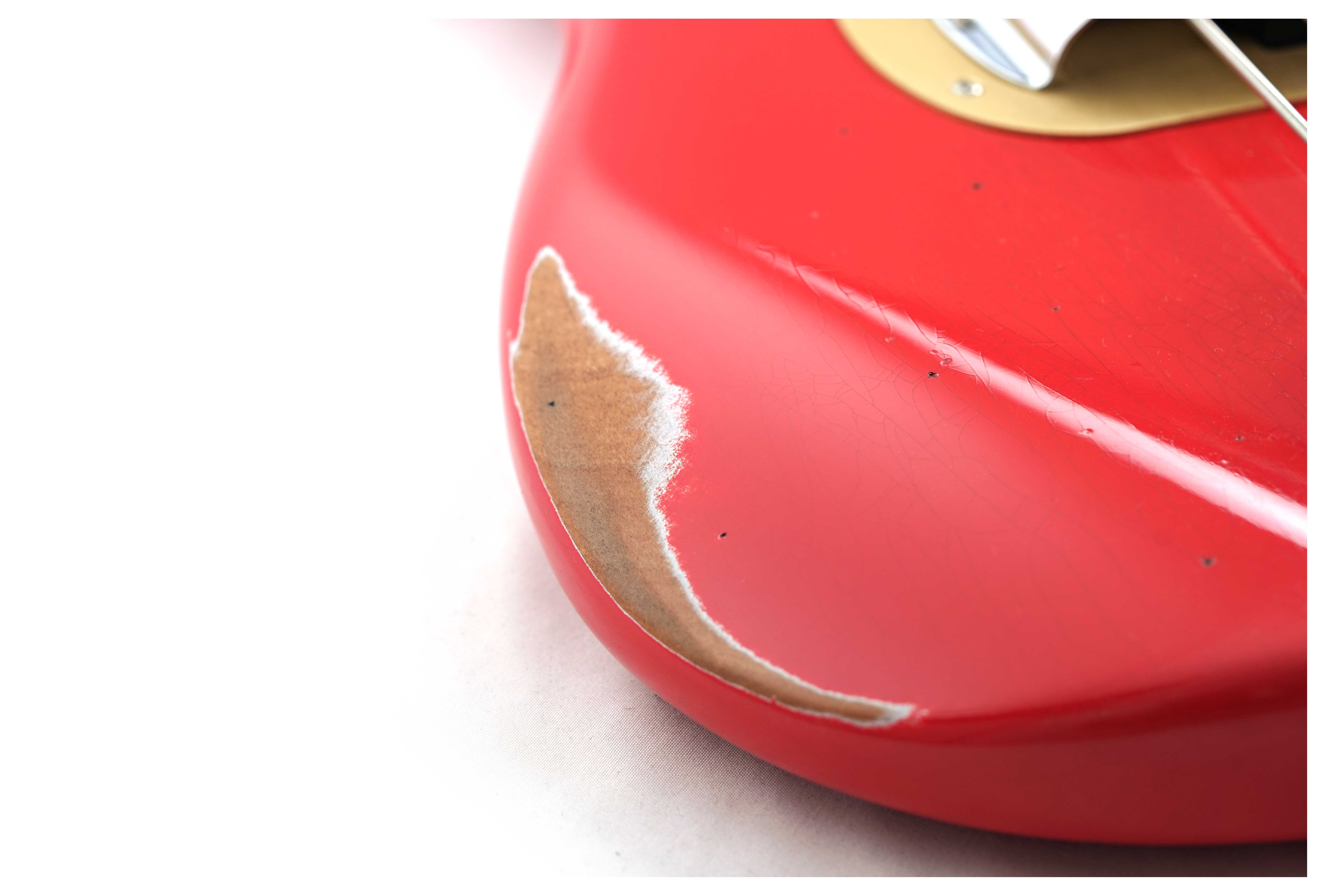 GUITARGUITAR Fender Custom Shop 1960 Precision Bass Relic with Closet Classic Hardware Fiesta Red #R139330