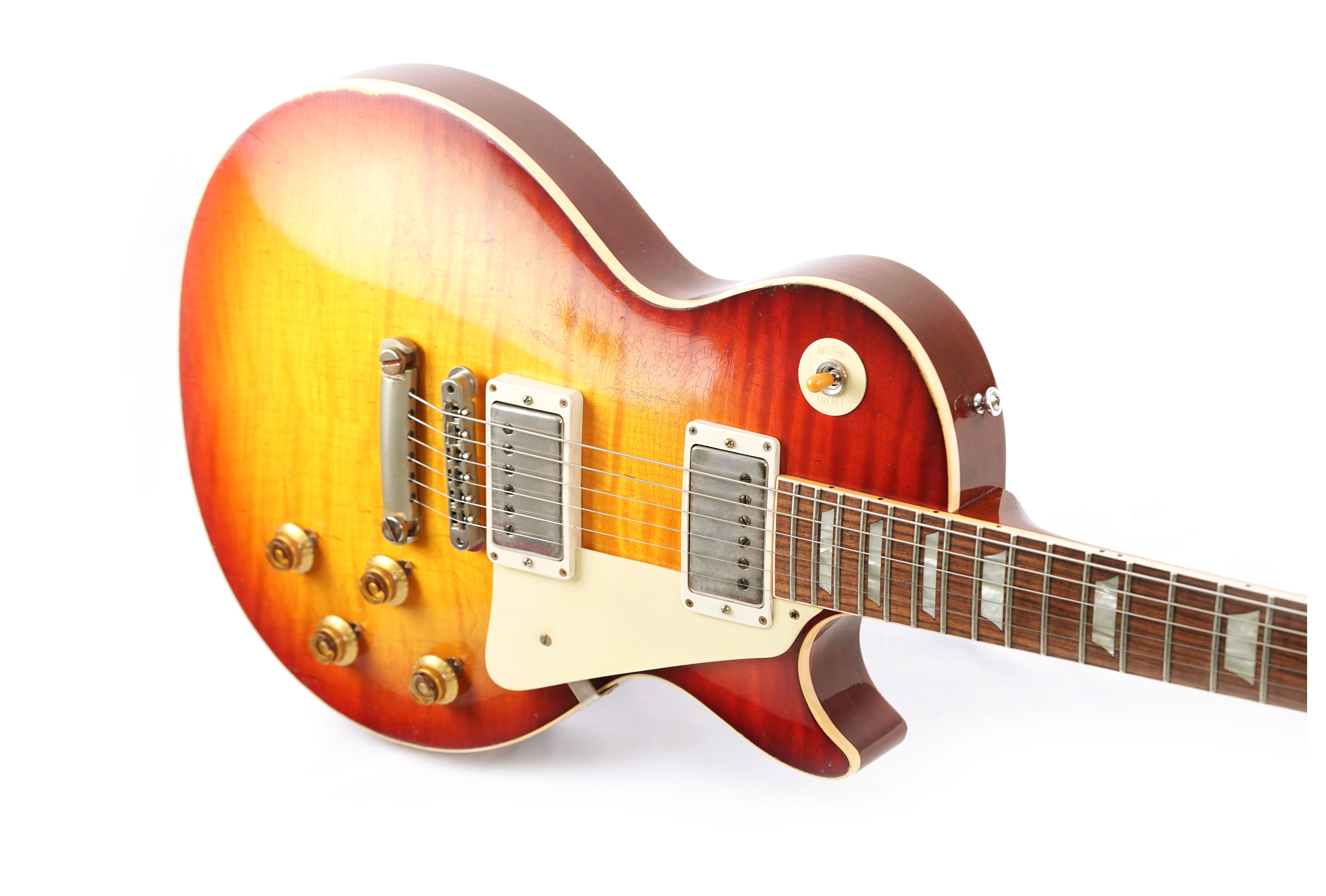 GUITARGUITAR Gibson Custom Shop Murphy Lab 1959 Les Paul Standard Reissue Heavy Aged Slow Iced Tea Fade #922048