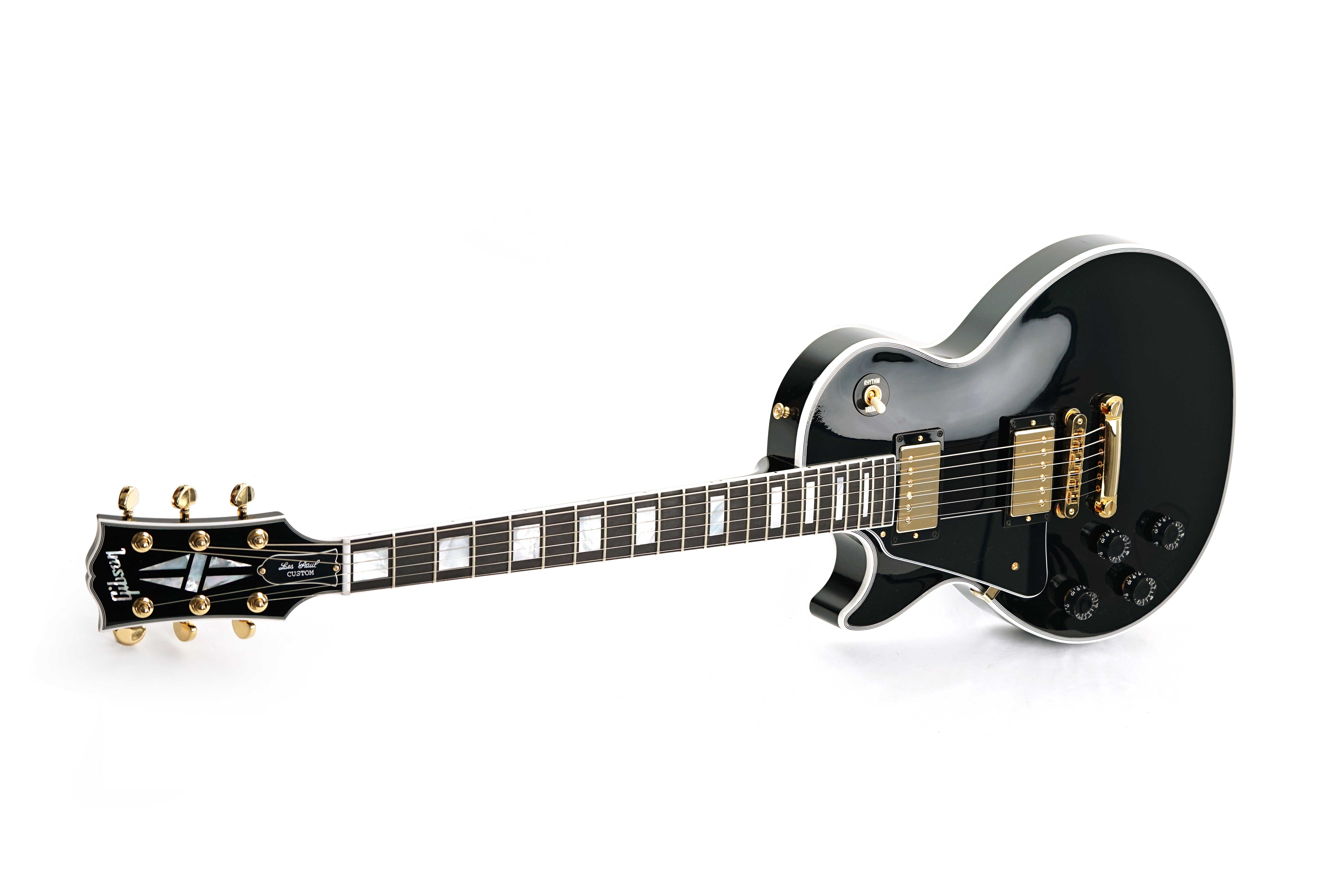 GUITARGUITAR Gibson Custom Shop Les Paul Custom Ebony Fingerboard Gloss Left Handed #CS500304