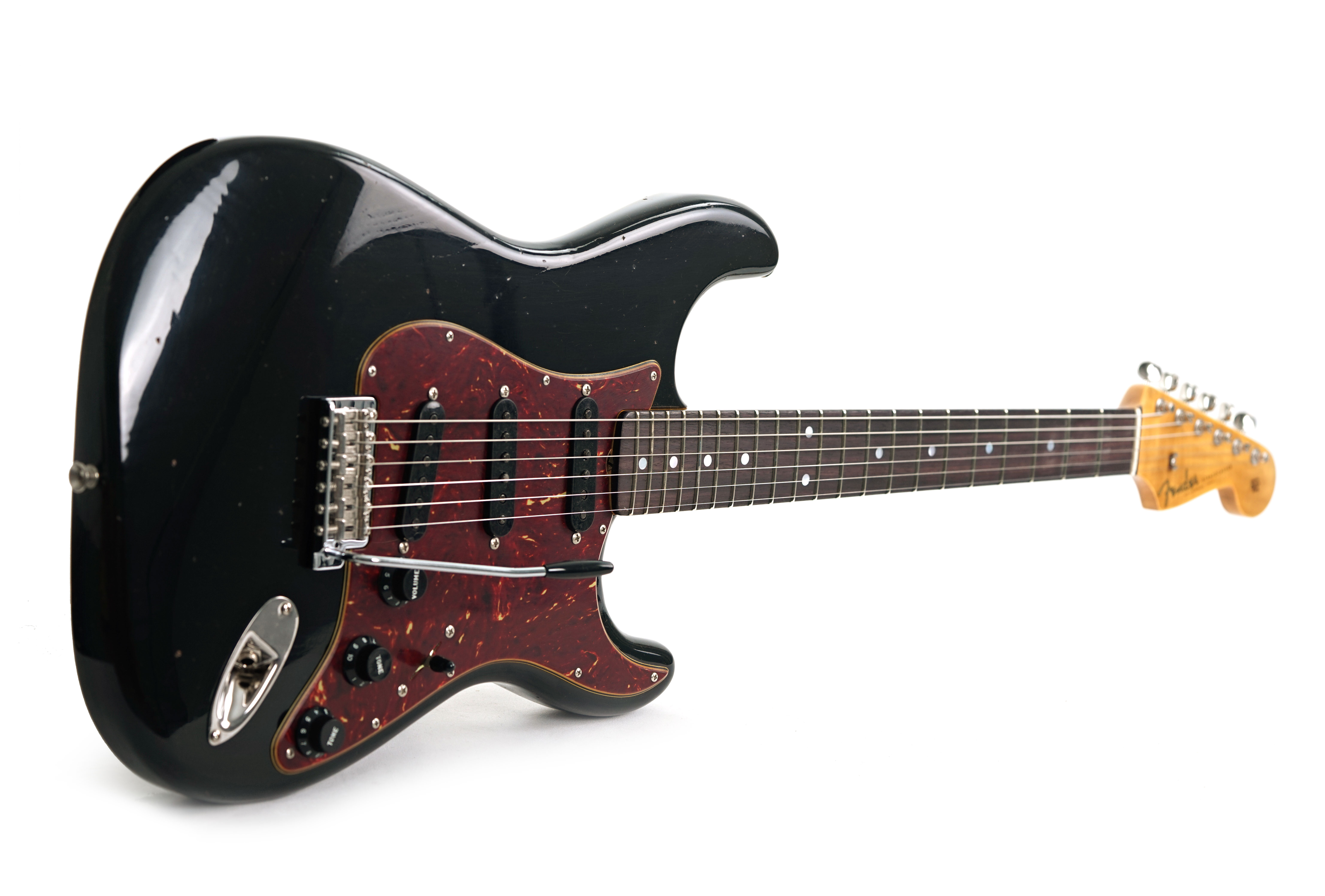 GUITARGUITAR Fender Custom Shop Limited Edition Roasted Stratocaster Journeyman Relic with Closet Classic Hardware Black #XN18611