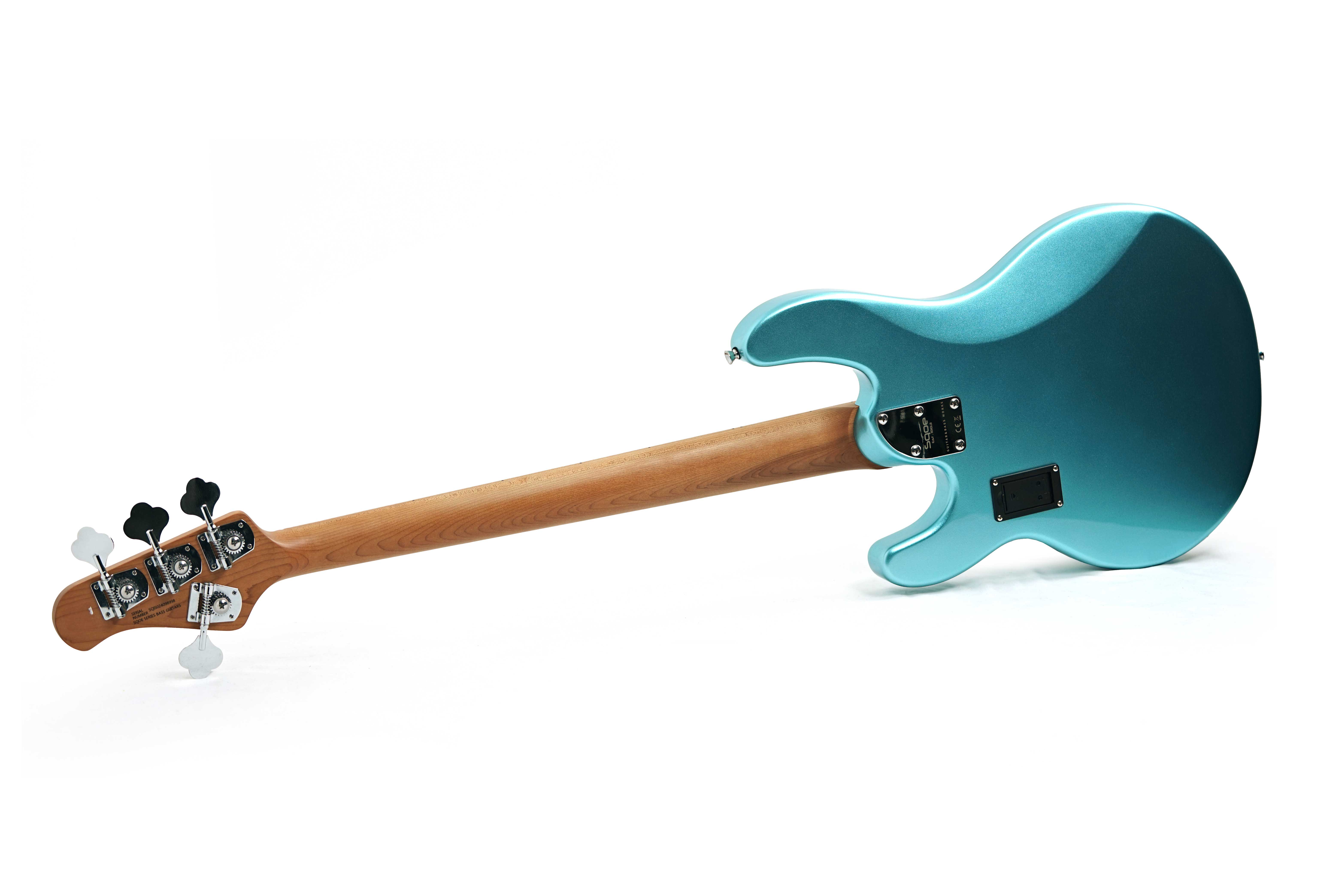 GUITARGUITAR Sqoe MS400-SBL SR Bass 4 String Starlight Blue