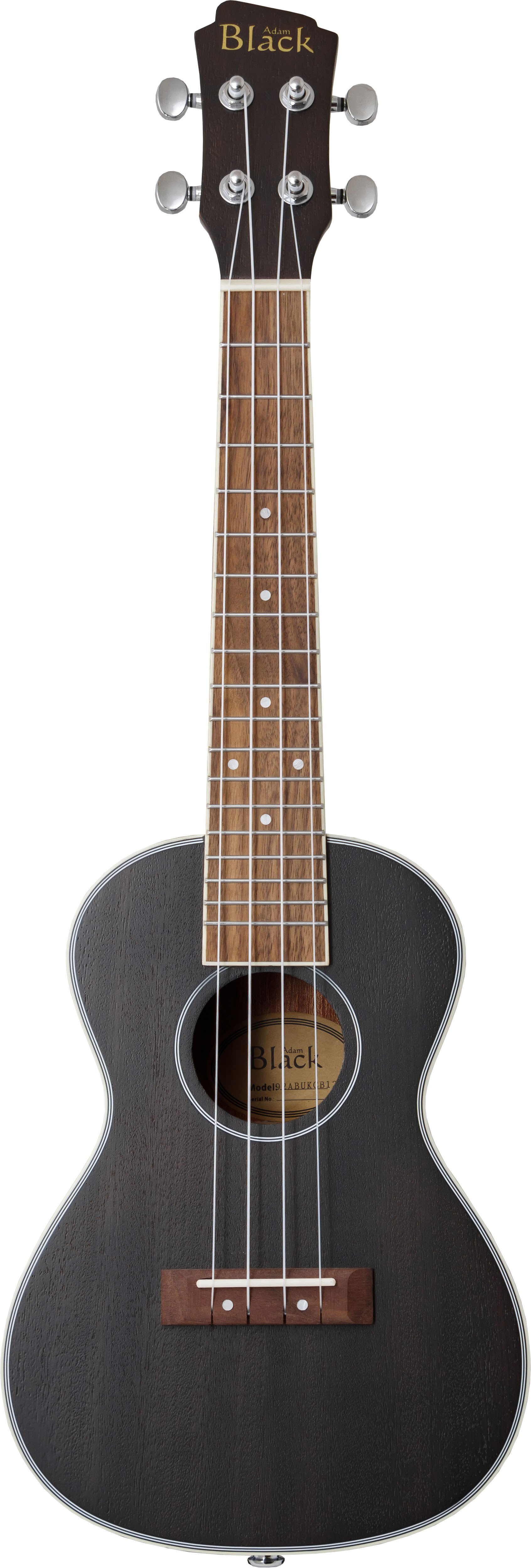GUITARGUITAR Adam Black Concert Ukulele Black