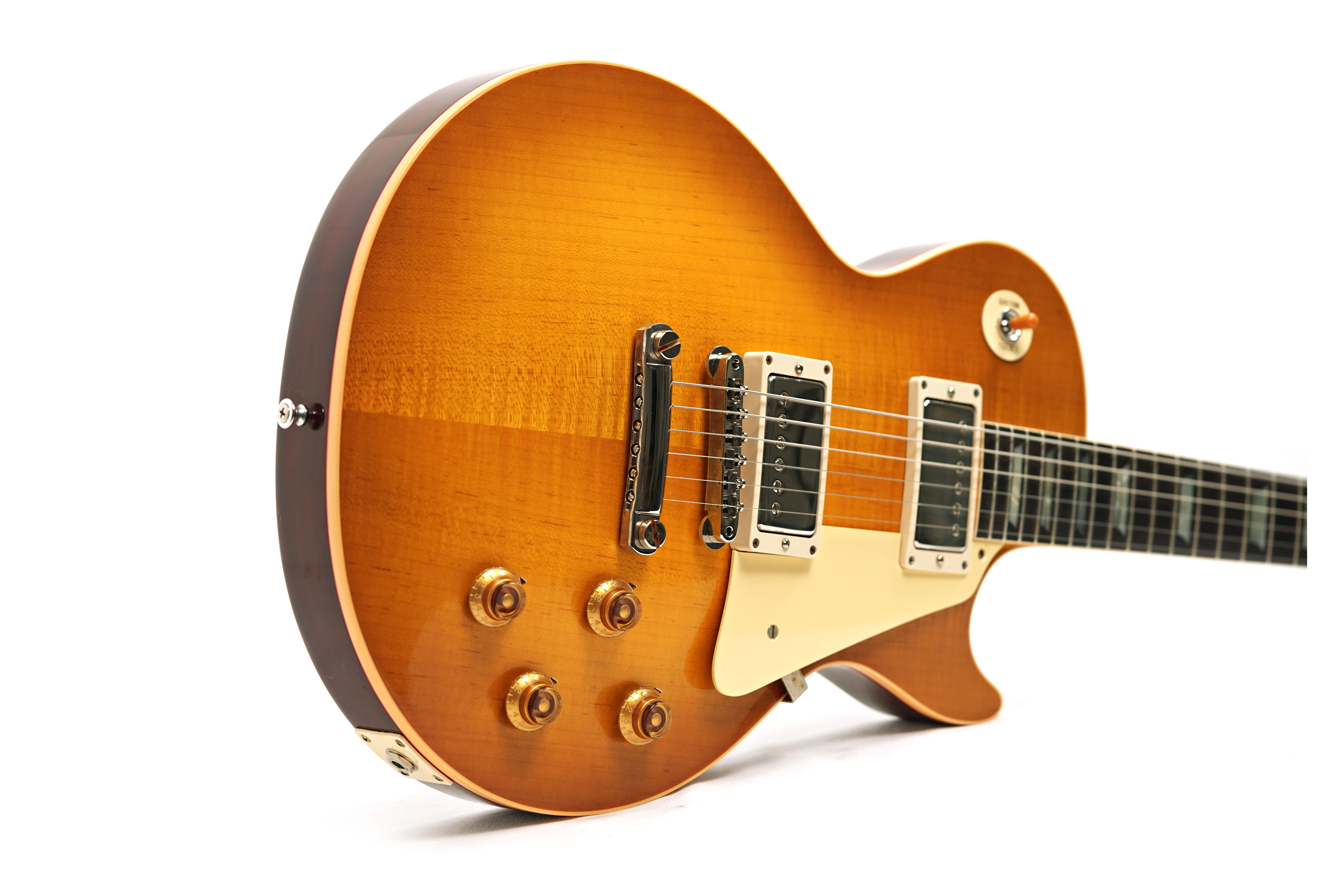GUITARGUITAR Gibson Custom Shop 1958 Les Paul Standard Reissue Lemon Burst VOS #85509