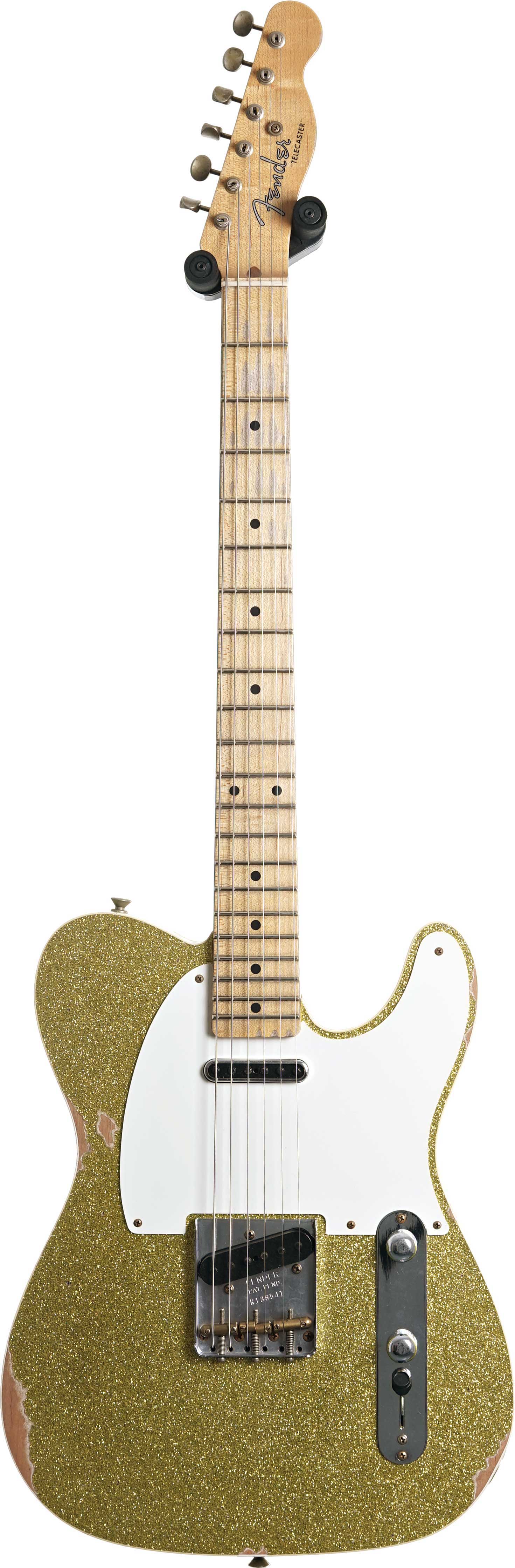 GUITARGUITAR Fender Custom Shop Limited Edition Tomatillo Telecaster Relic Aged Chartreuse Sparkle #R138541