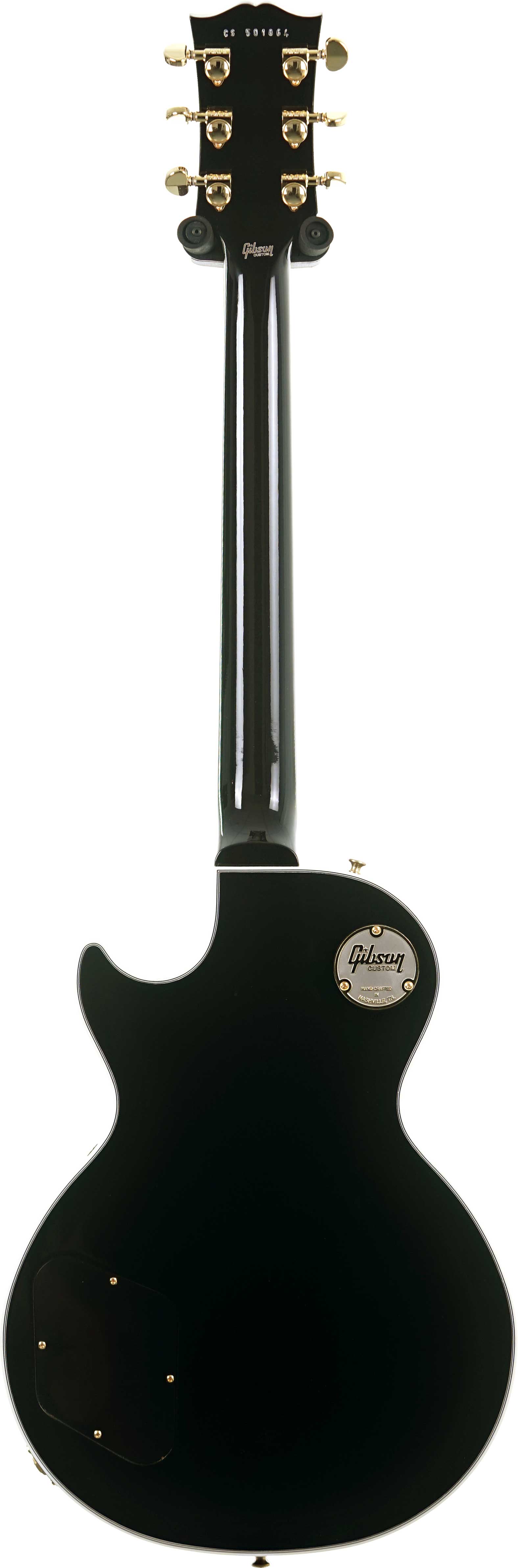 GUITARGUITAR Gibson Custom Shop Les Paul Custom Ebony Fingerboard Gloss #CS501864
