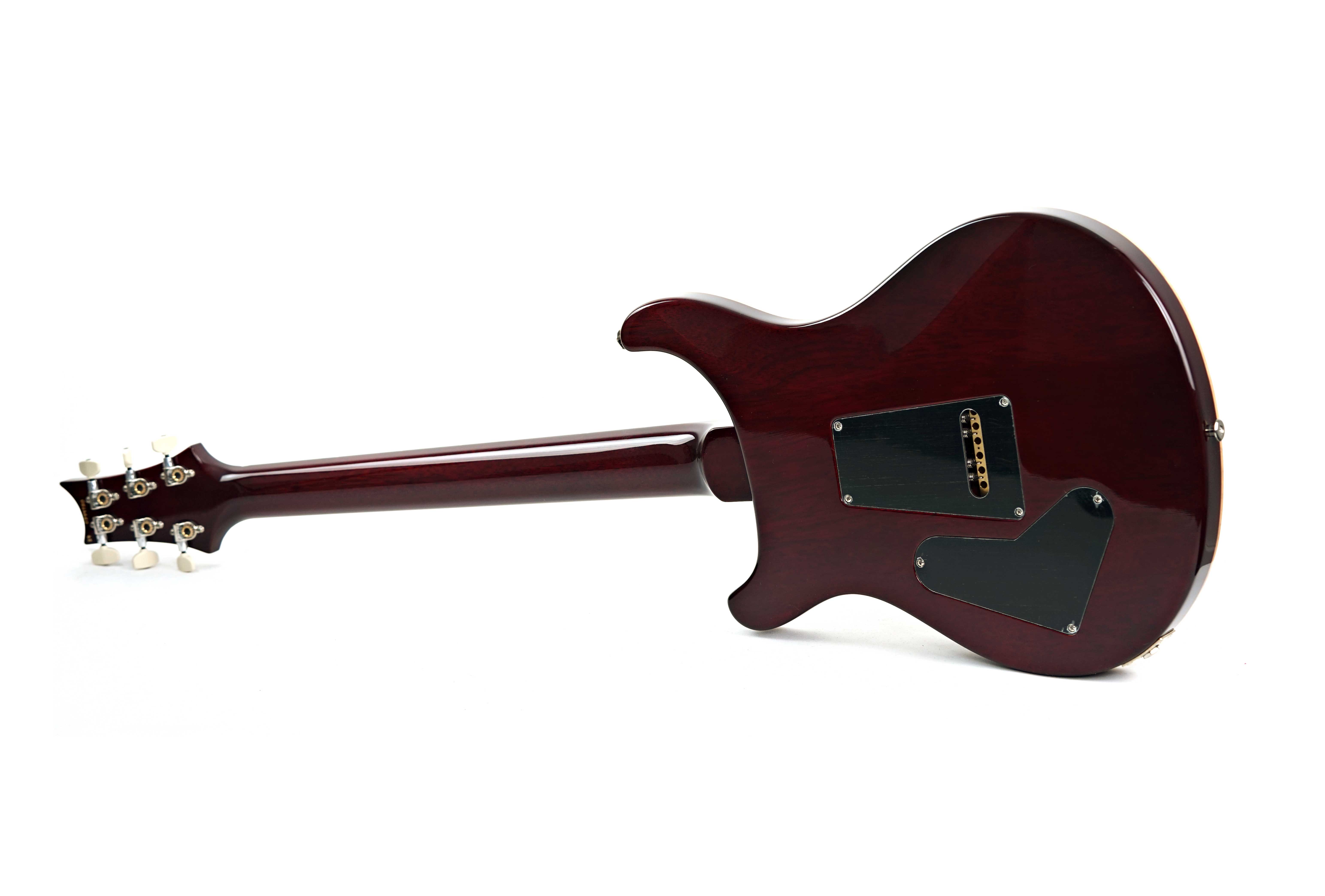 GUITARGUITAR PRS Custom 24 Dark Cherry Sunburst Signed by Paul Reed Smith #0394750
