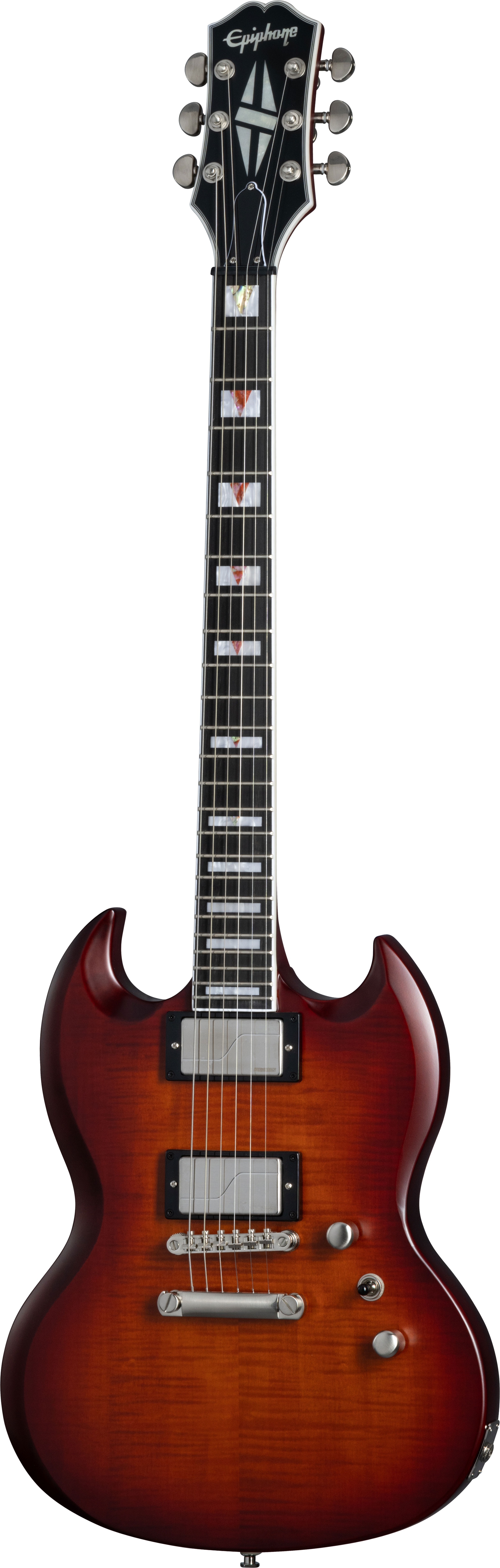 GUITARGUITAR Epiphone SG Prophecy Aged Bengal Tiger Burst