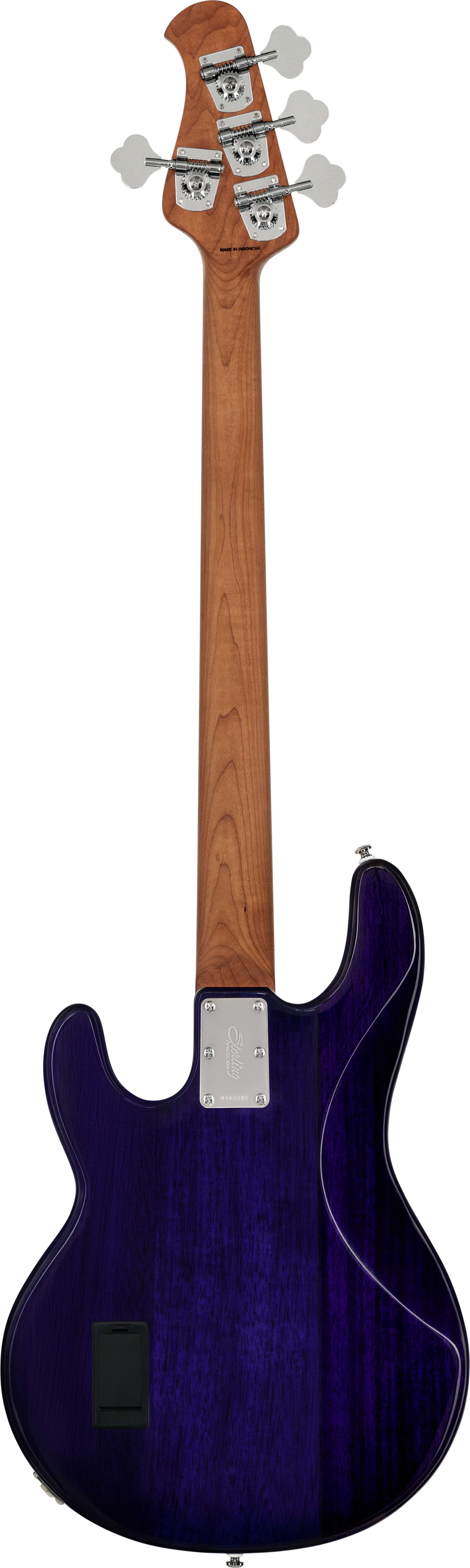 GUITARGUITAR Music Man Sterling StingRay Ray34 Flame Purple Sunset
