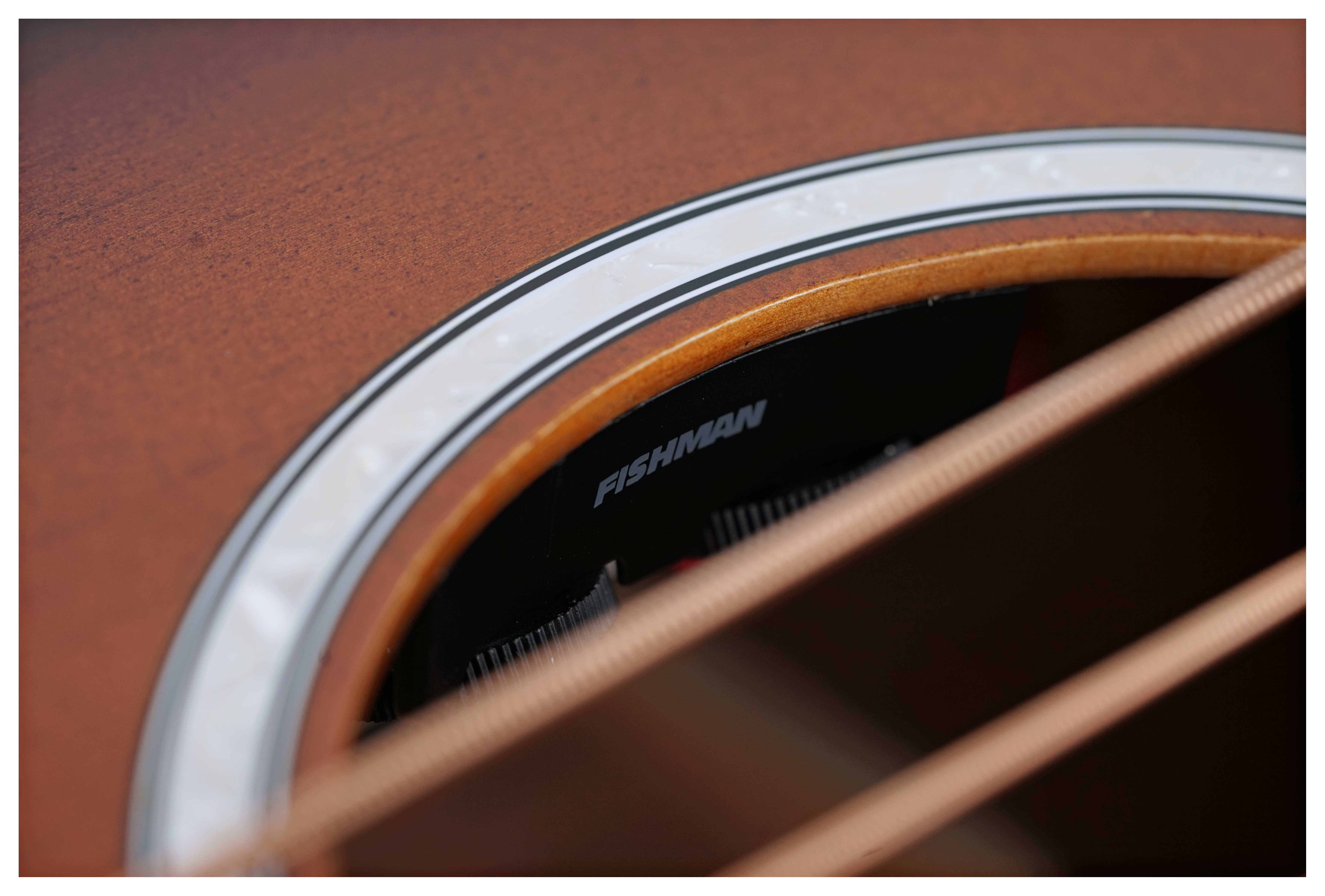 GUITARGUITAR Martin DJR-10E Dreadnought Junior Short Scale Acoustic Bass Burst Left Handed