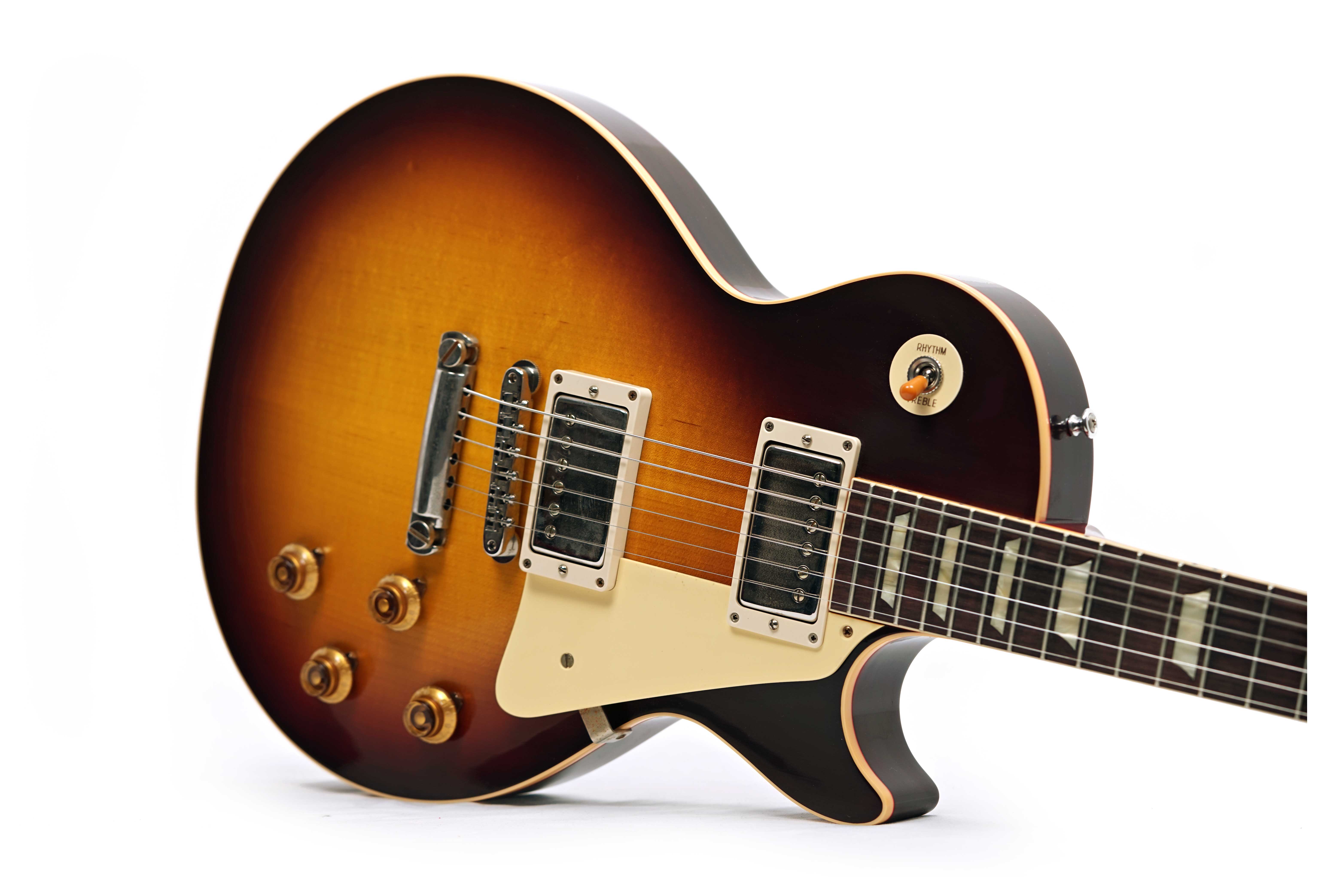 GUITARGUITAR Gibson Custom Shop 1958 Les Paul Standard Reissue Bourbon Burst VOS #85398