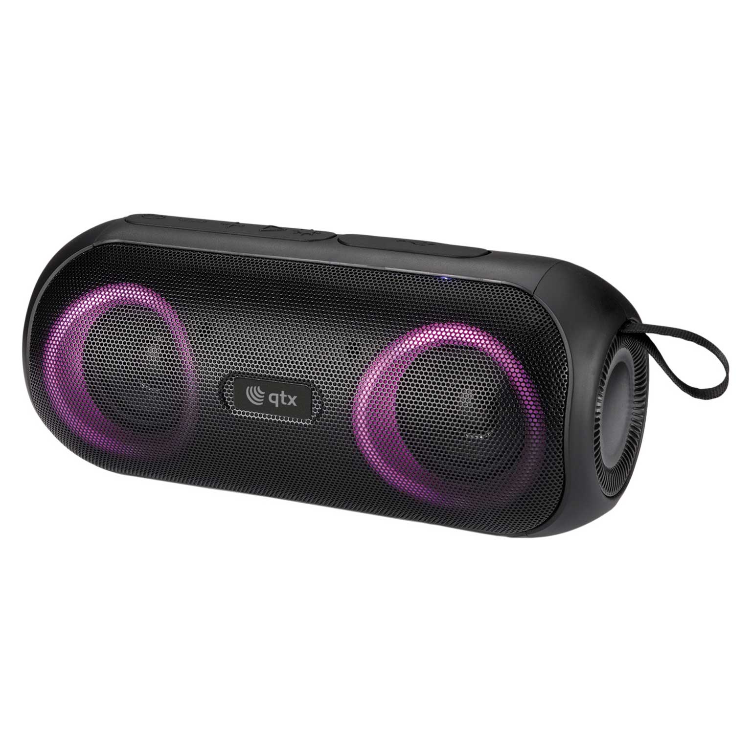 GUITARGUITAR QTX PartyPod Bluetooth Speaker with LED Light Show
