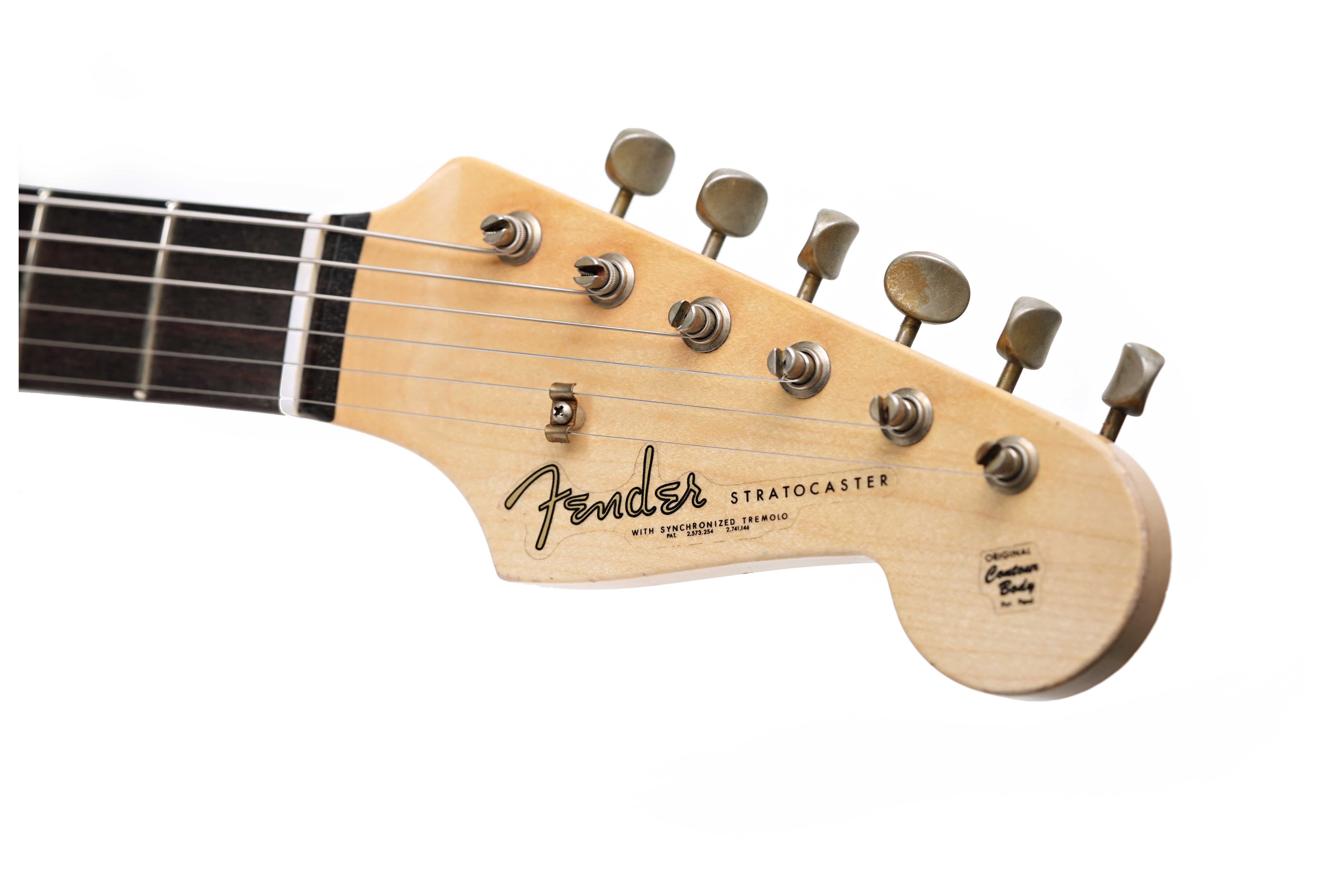 GUITARGUITAR Fender Custom Shop 1962 Stratocaster Journeyman Relic Burgundy Mist Masterbuilt by Austin MacNutt