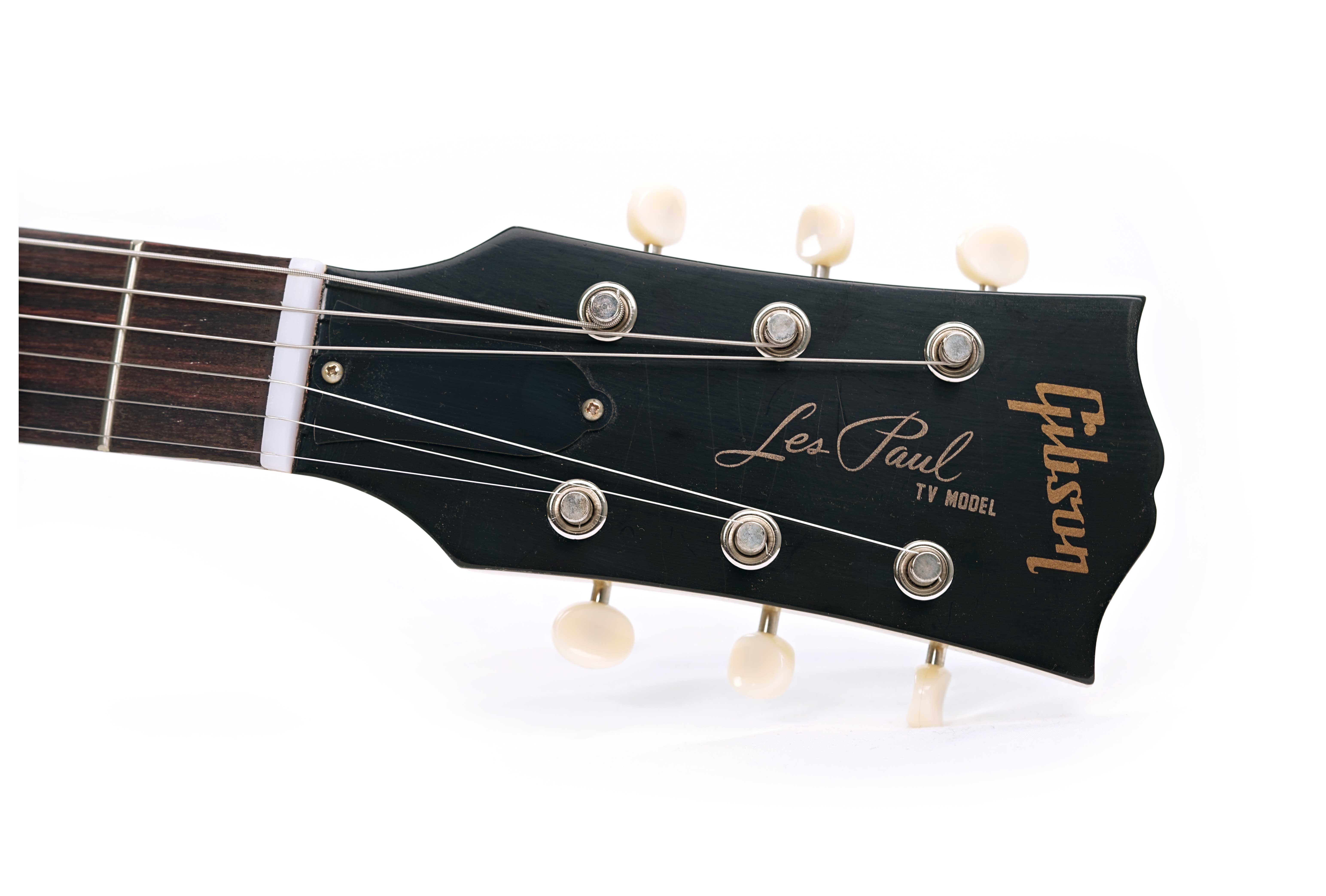 GUITARGUITAR Gibson Custom Shop 1957 Les Paul Junior Single Cut Reissue Ultra Light Aged TV Yellow #74319