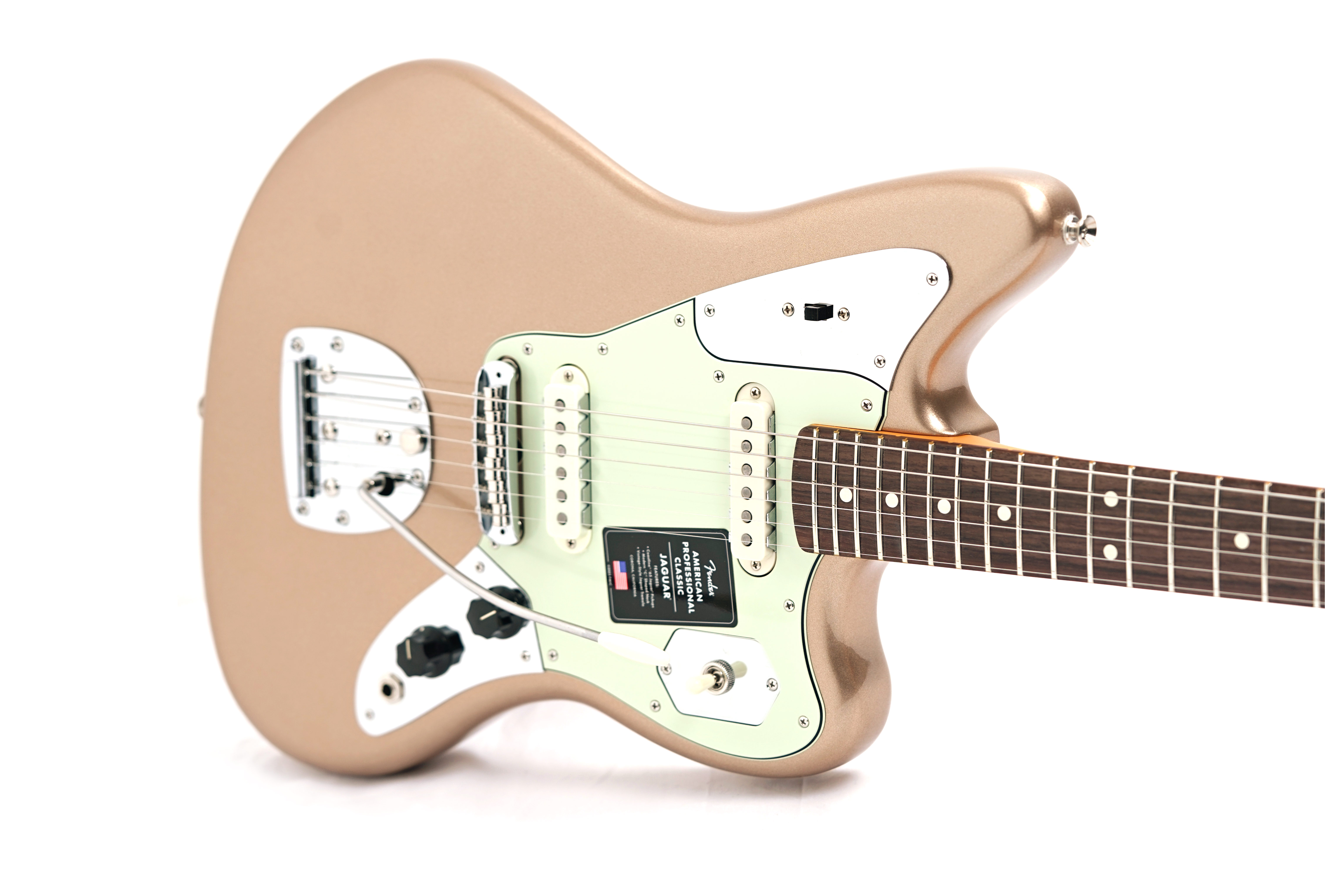 GUITARGUITAR Fender American Professional Classic Jaguar Faded Firemist Gold Rosewood Fingerboard #US25096909