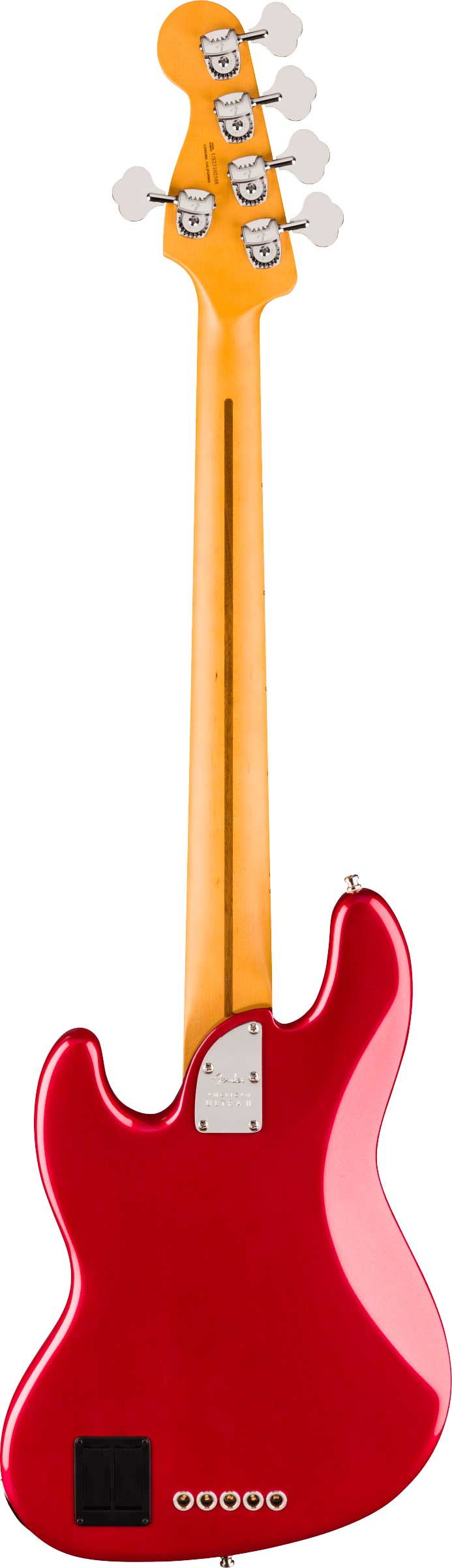GUITARGUITAR Fender American Ultra II Jazz Bass V Sinister Red Maple Fingerboard