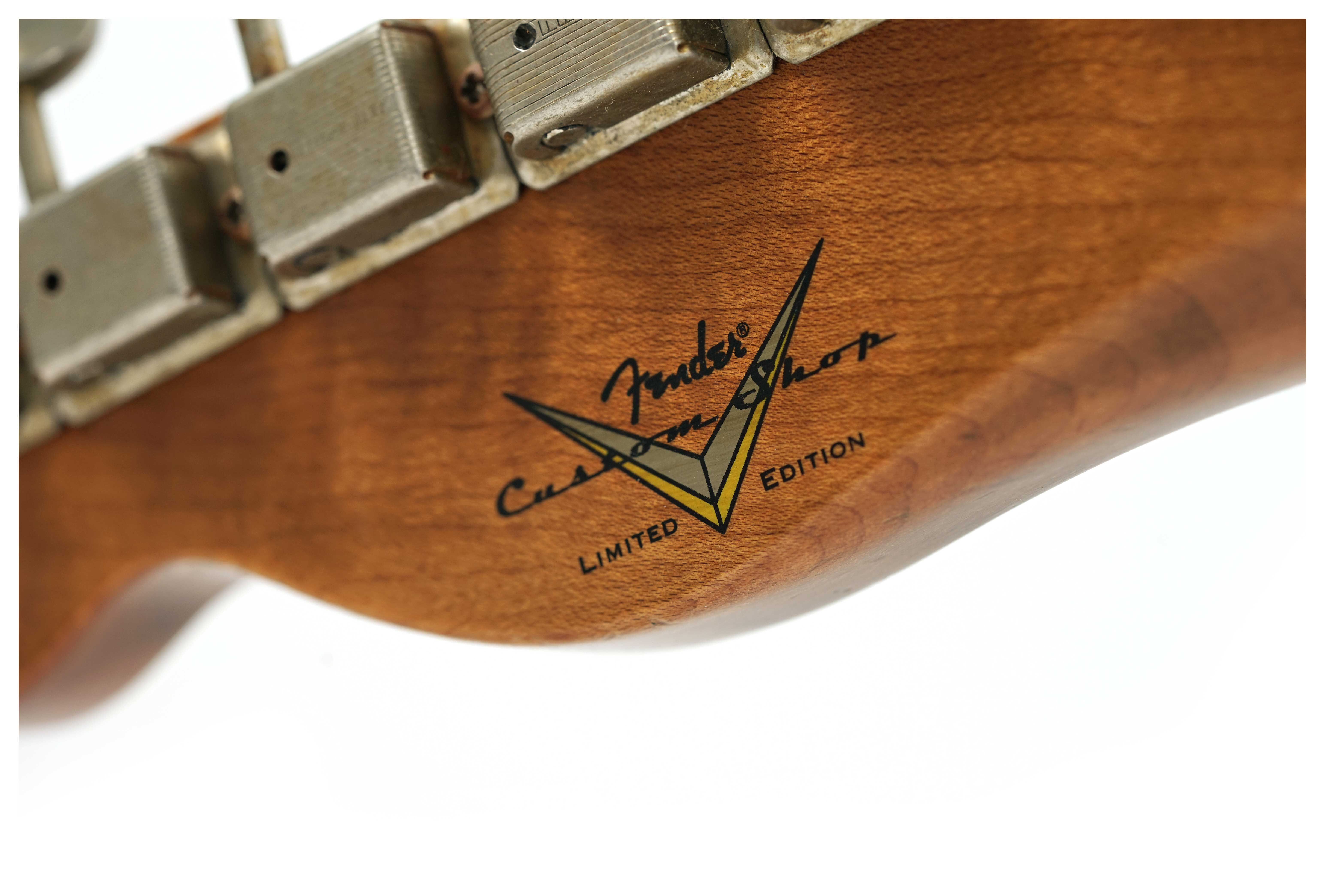 GUITARGUITAR Fender Custom Shop Limited Edition Hotshot Telecaster Journeyman Relic Chocolate 3 Tone Sunburst