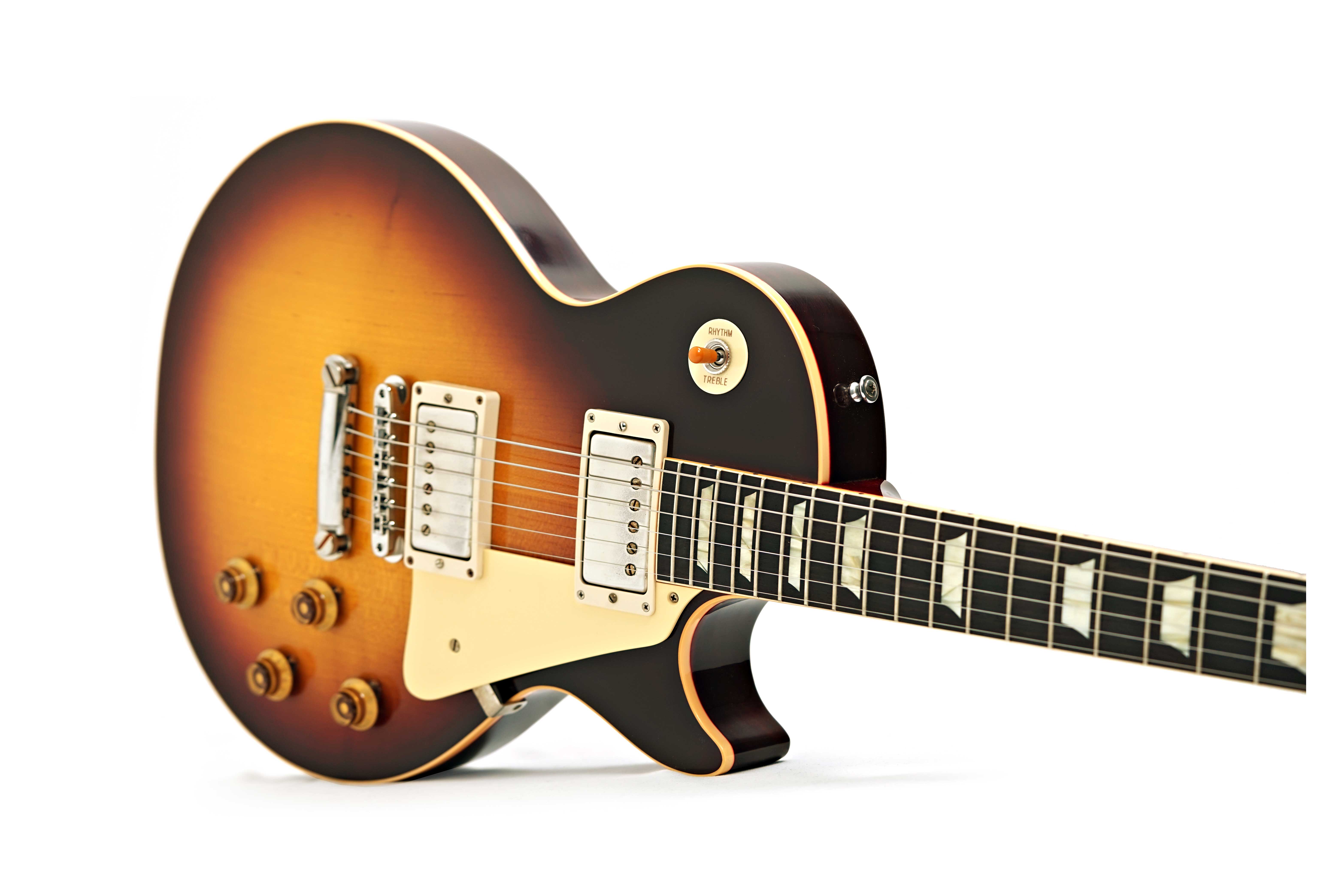 GUITARGUITAR Gibson Custom Shop 1958 Les Paul Standard Reissue Bourbon Burst VOS #85548