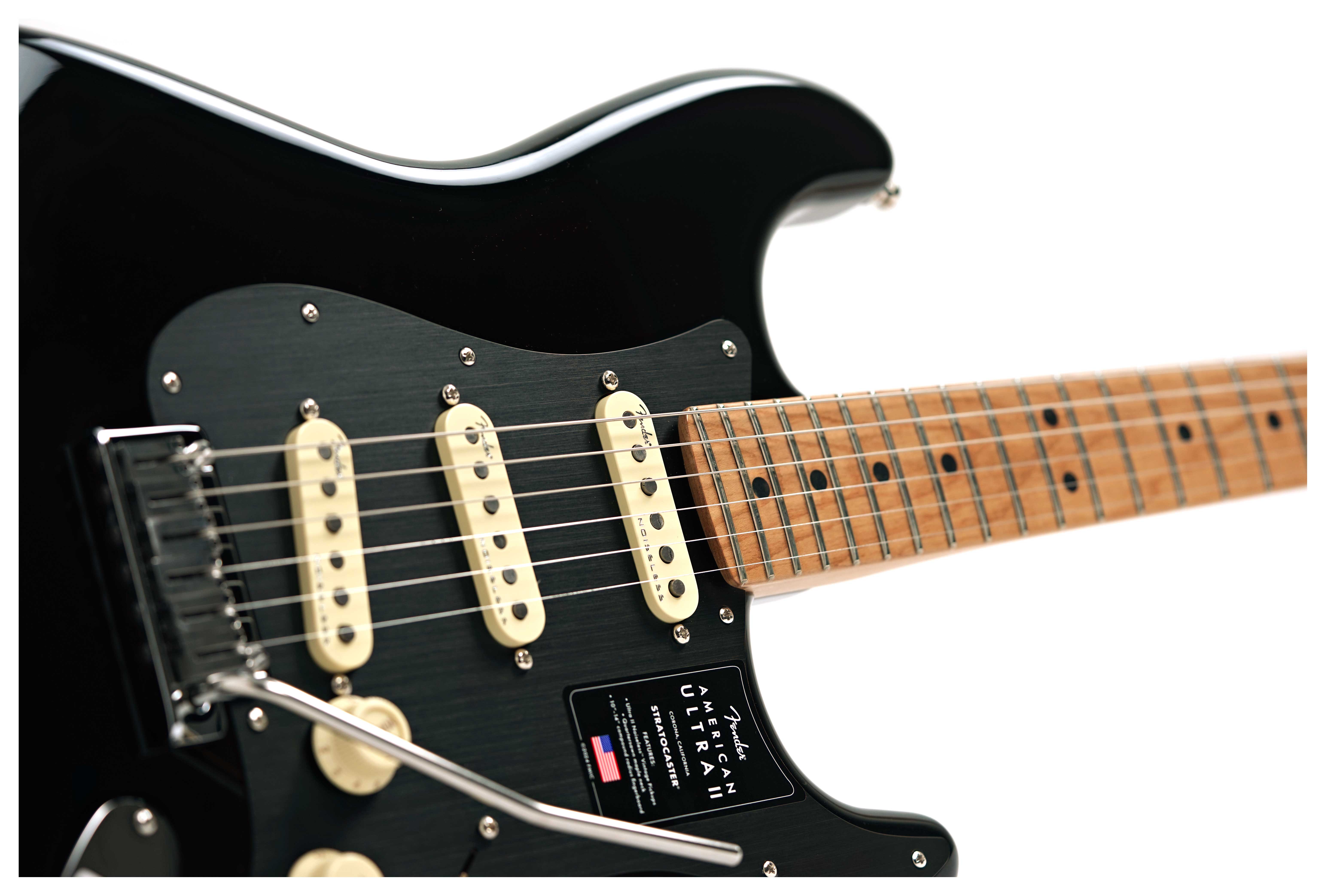 GUITARGUITAR Fender guitarguitar Exclusive Ultra II Stratocaster Roasted Maple Fingerboard Black #US25006701