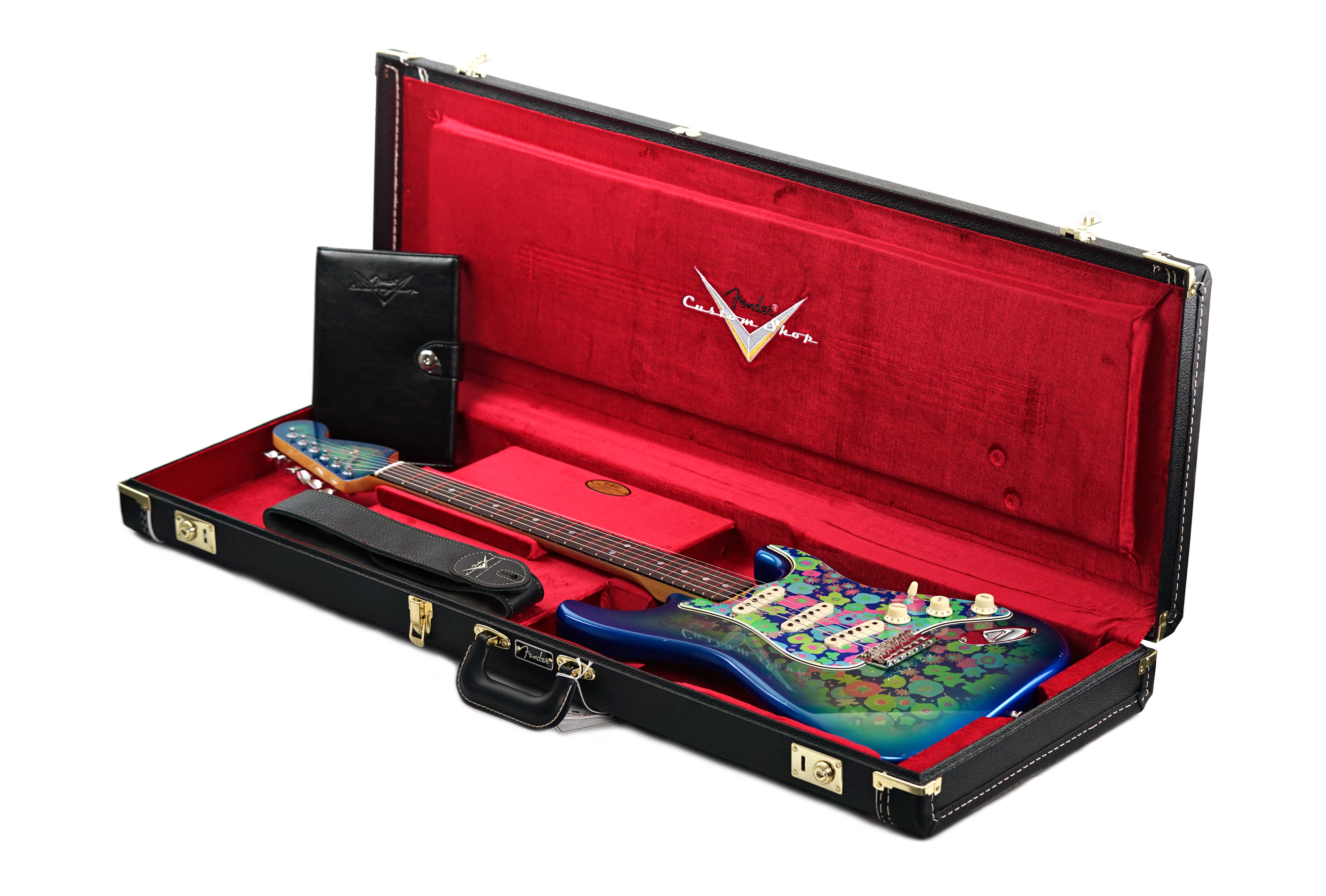 GUITARGUITAR Fender Custom Shop Limited Edition 1968 Stratocaster Jouneyman Relic Blue Flower #CZ585437