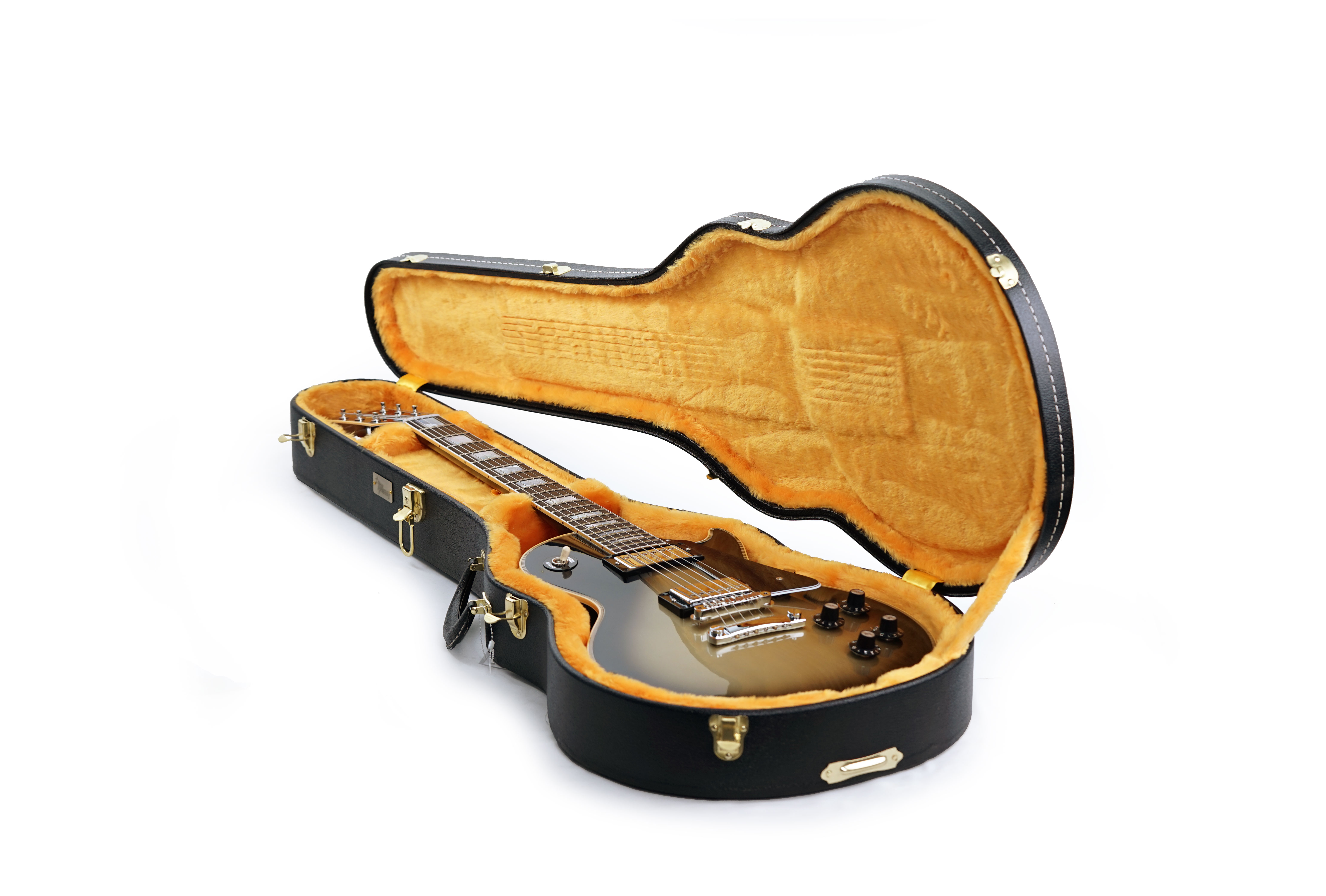 GUITARGUITAR Gibson Custom Shop Made 2 Measure 1968 Les Paul Custom Silverburst VOS Chrome Hardware #502338