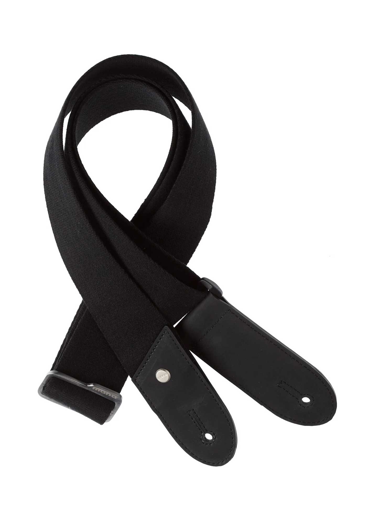 GUITARGUITAR Mono Doolittle 2inch Guitar Strap True Black