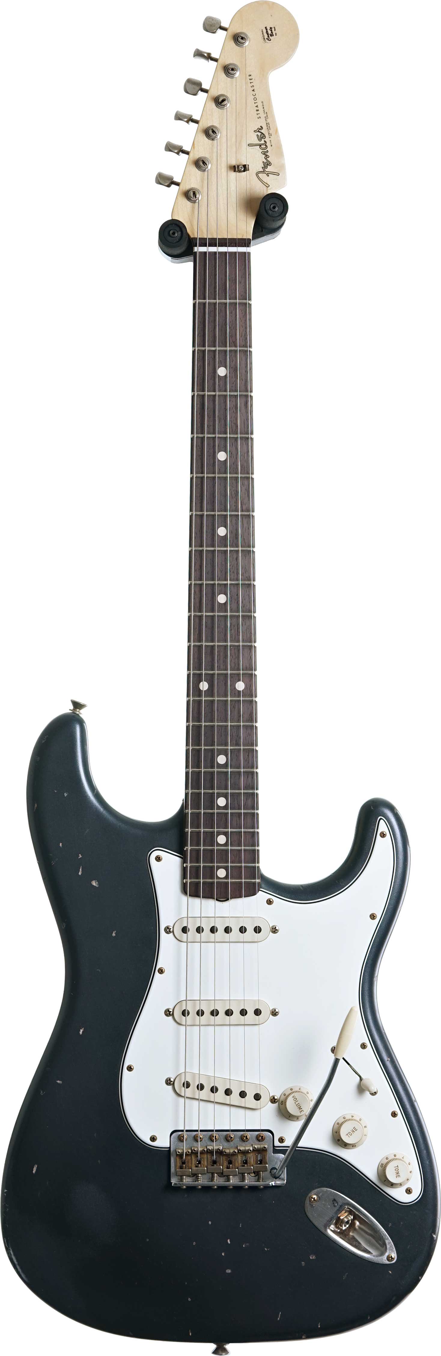 GUITARGUITAR Fender Custom Shop 1962 Stratocaster Journeyman Relic Mercedes Blue Masterbuilt by Austin MacNutt