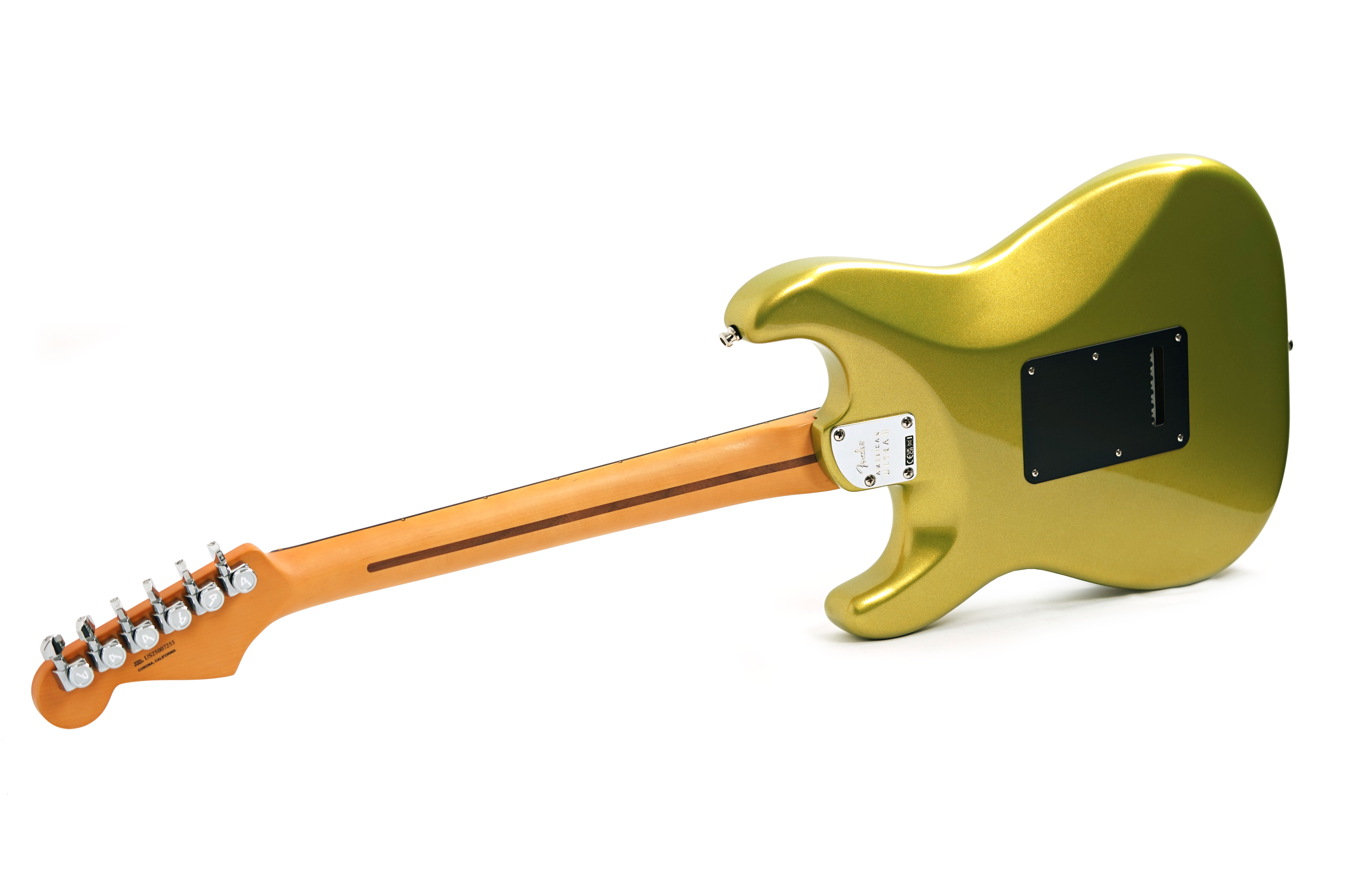 GUITARGUITAR Fender American Ultra II Stratocaster HSS Solar Flare Ebony Fingerboard #US25007255