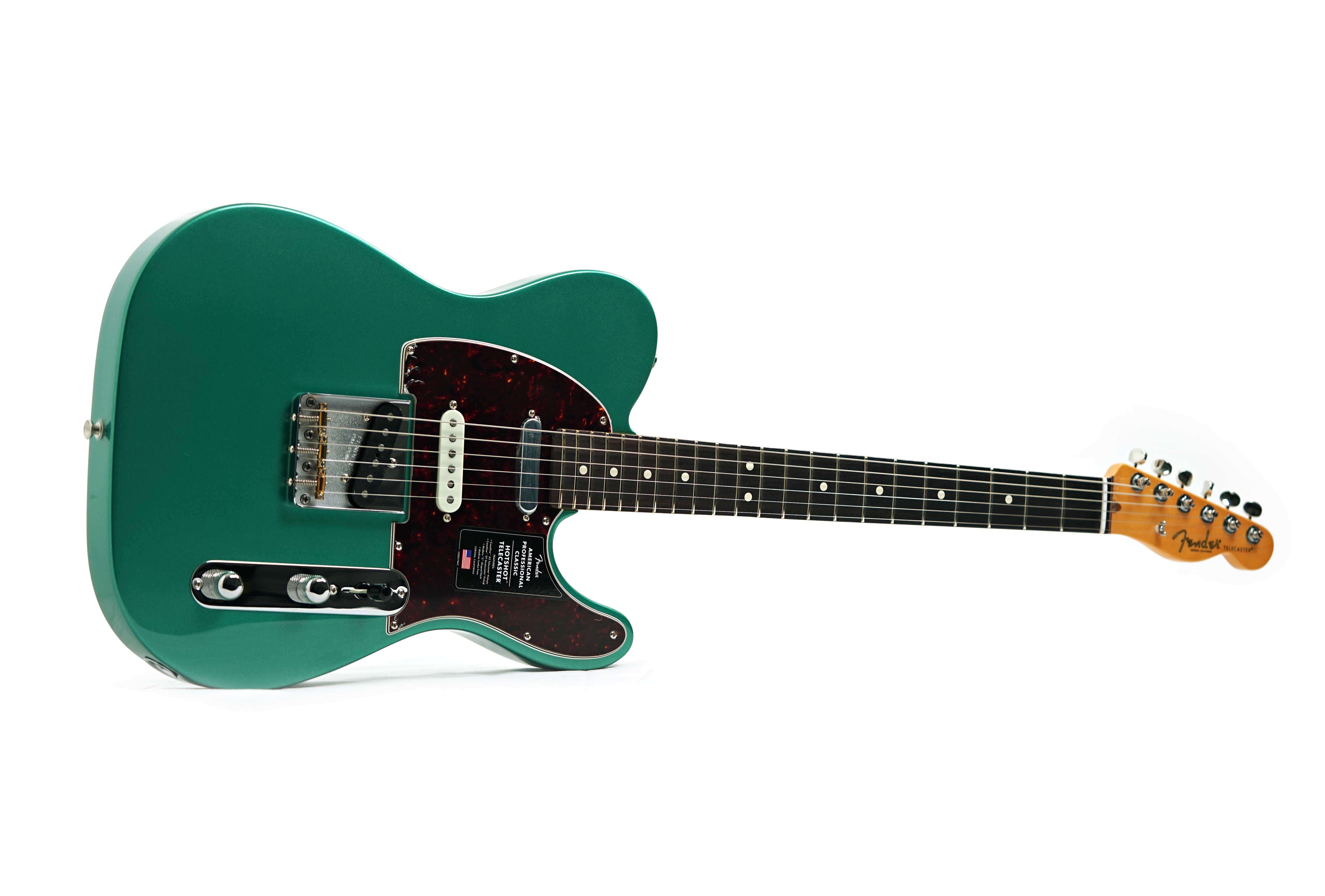 GUITARGUITAR Fender American Professional Classic Hotshot Telecaster SSS Faded Sherwood Green Metallic Rosewood Fingerboard #US25093555