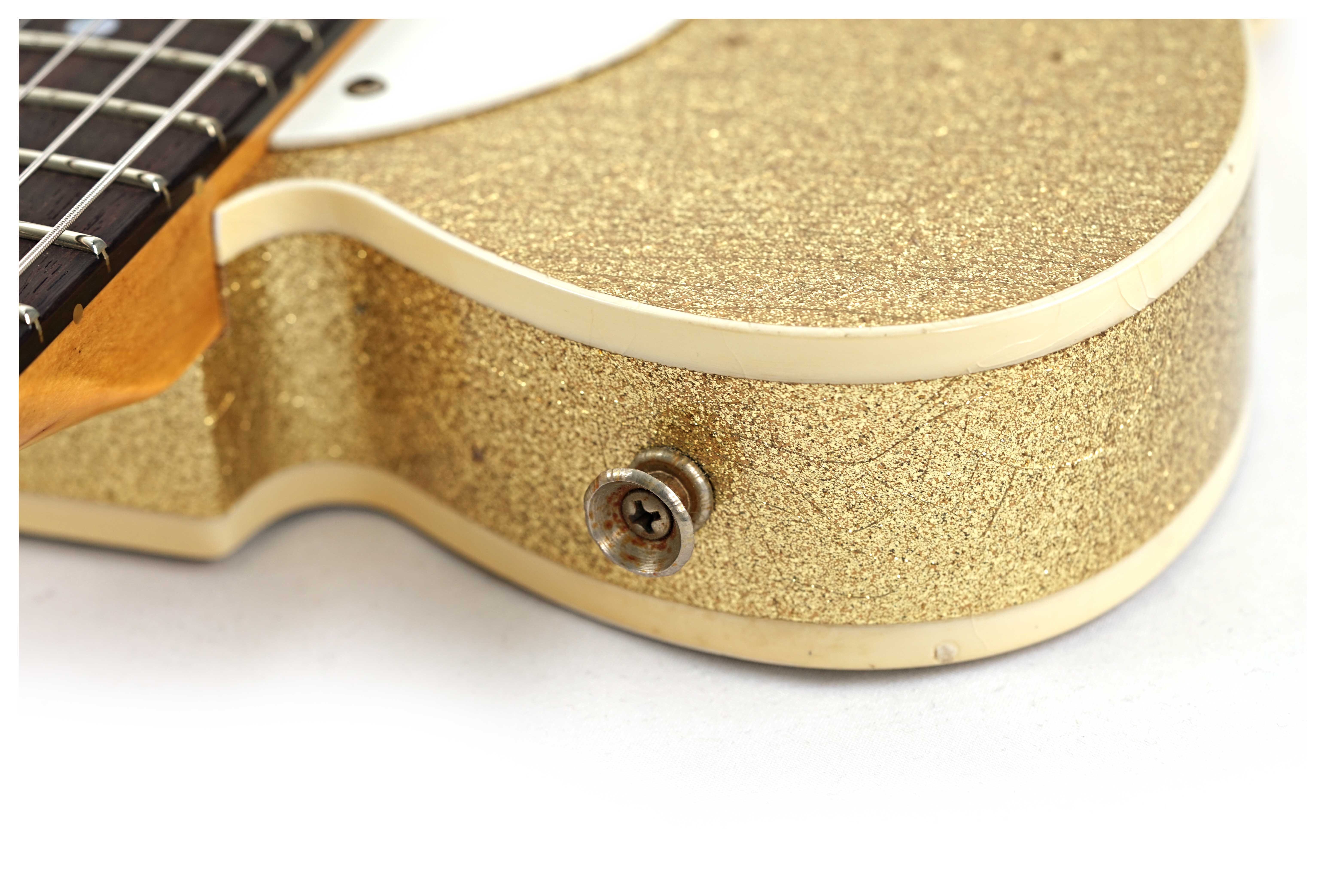 GUITARGUITAR Fender Custom Shop Limited Edition 1960 Telecaster Custom Jouneyman Relic Aged Gold Sparkle #CZ586071