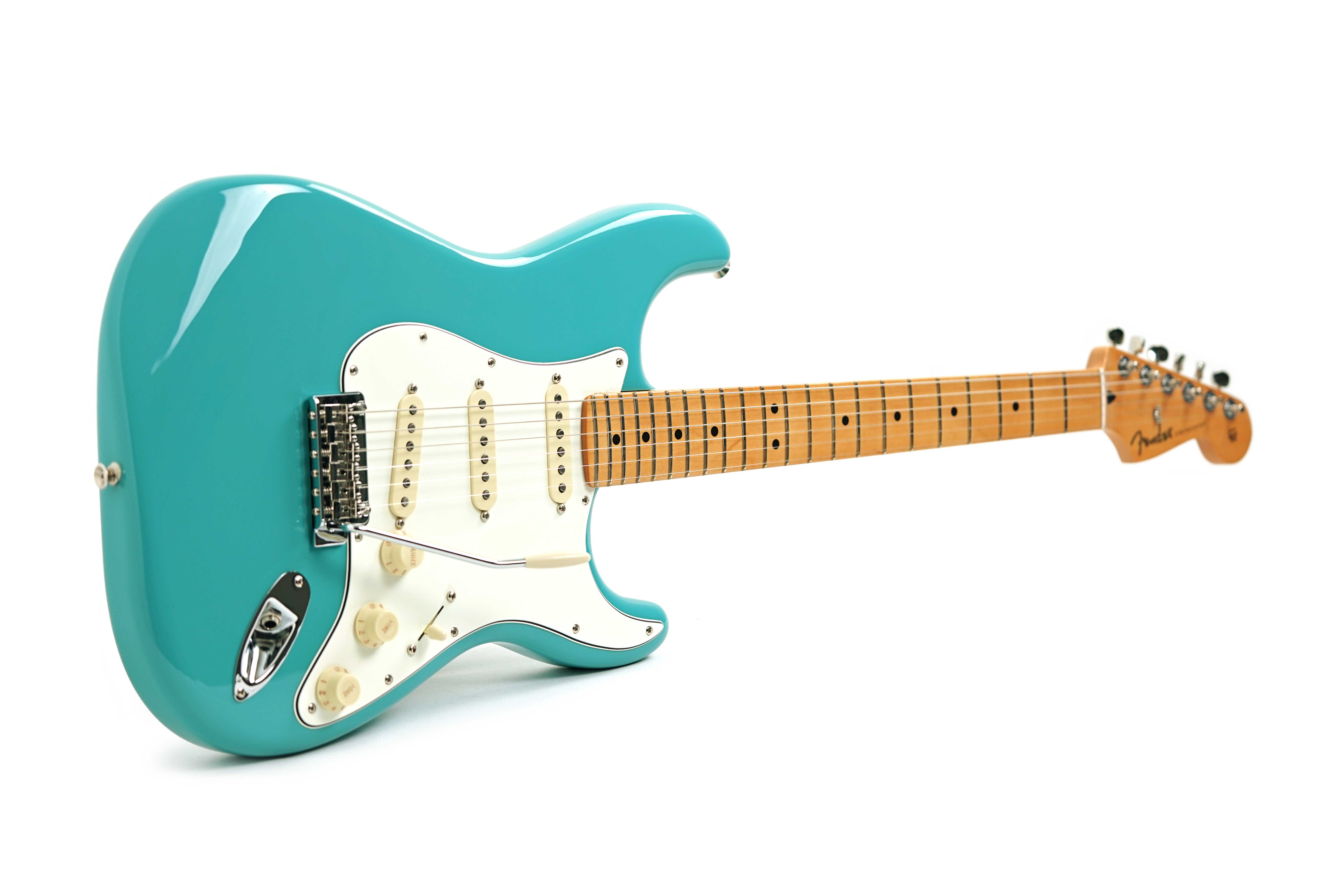 GUITARGUITAR Fender Player II Stratocaster Aquatone Blue Maple Fingerboard (Ex-Demo) #MX25055922