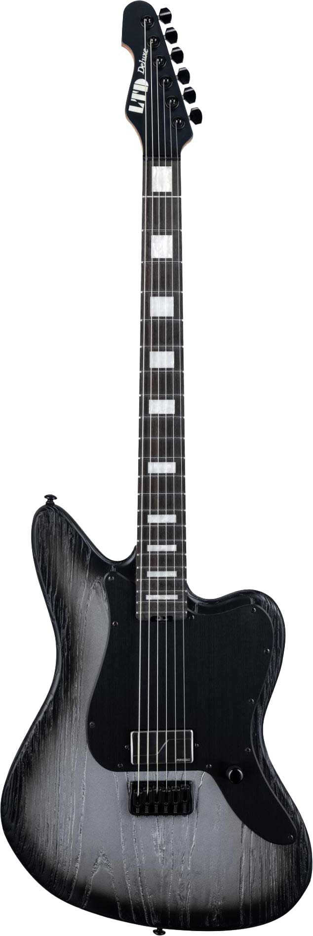 GUITARGUITAR ESP LTD XJ-1 Baritone Silver Blast