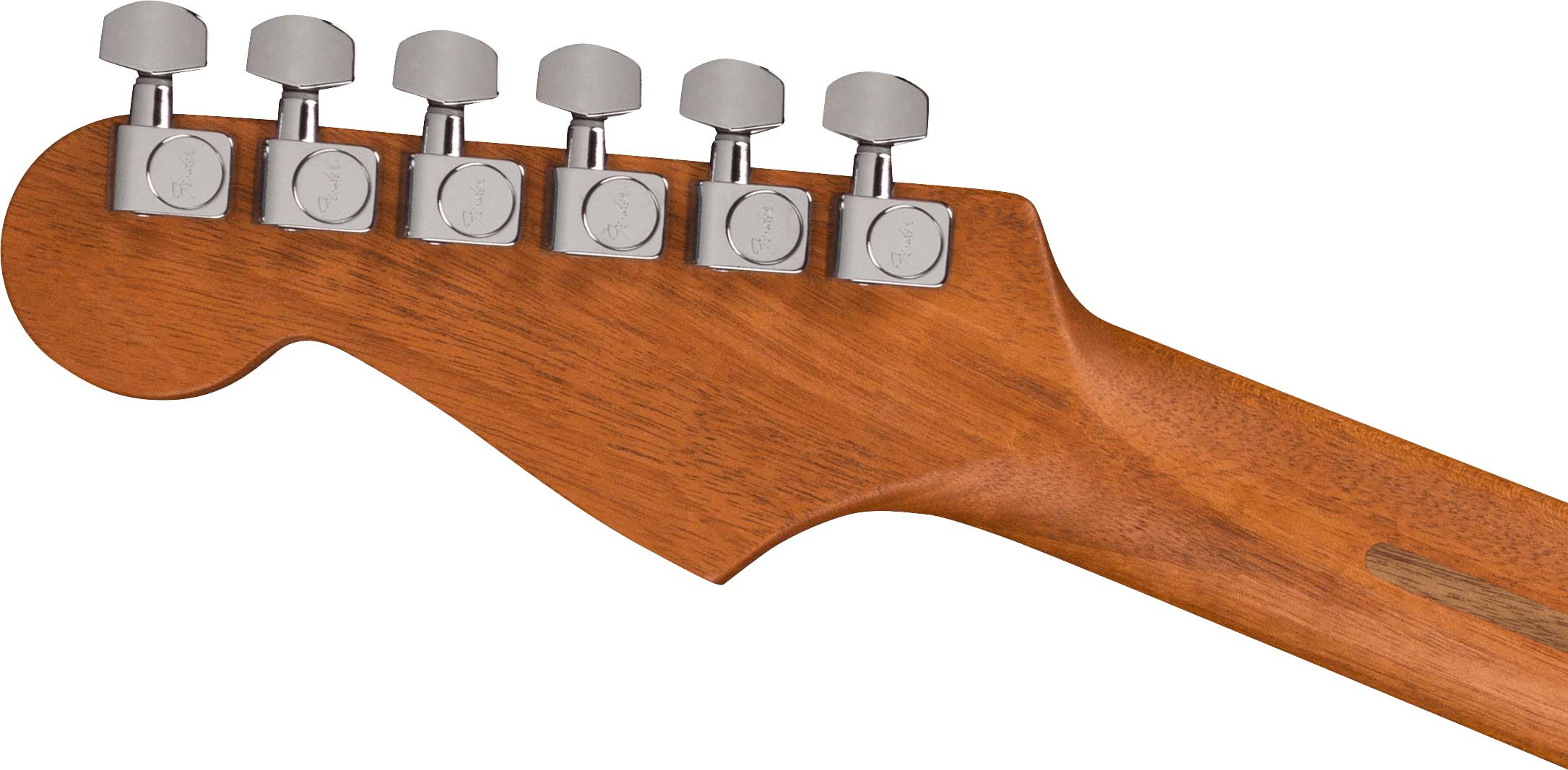GUITARGUITAR Fender American Acoustasonic Jazzmaster All-Mahogany Ebony Fingerboard Bourbon Burst