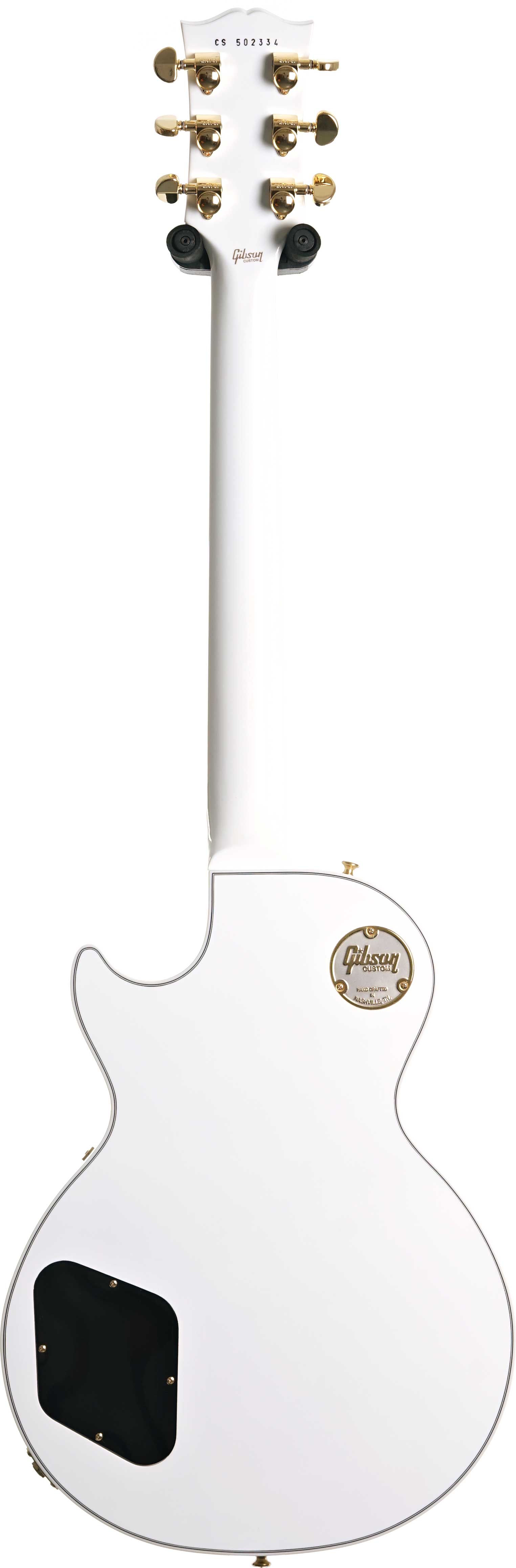 GUITARGUITAR Gibson Custom Shop Les Paul Custom Alpine White with Ebony Fingerboard Gloss #CS502334