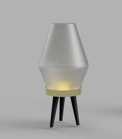 3D printed lampshade