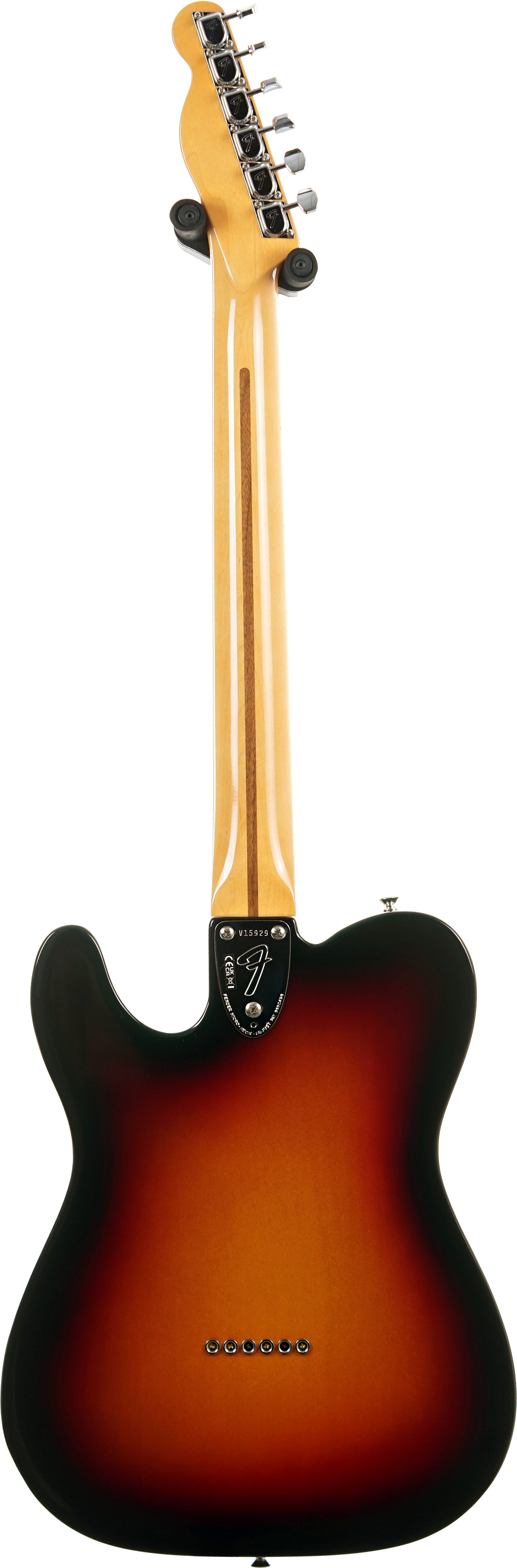 GUITARGUITAR Fender American Vintage II 72 Telecaster Thinline Maple Fingerboard 3 Colour Sunburst #V15929
