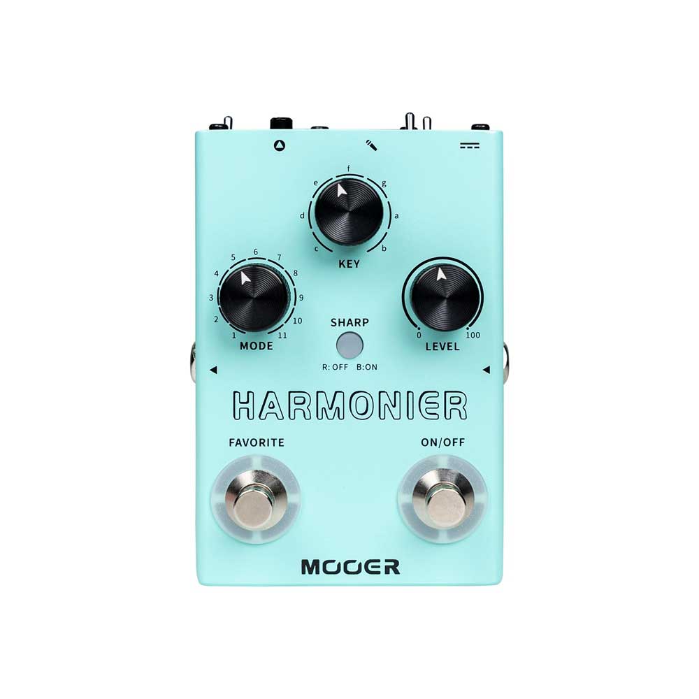 GUITARGUITAR Mooer MVP2 Harmonier Vocal Processor Pedal