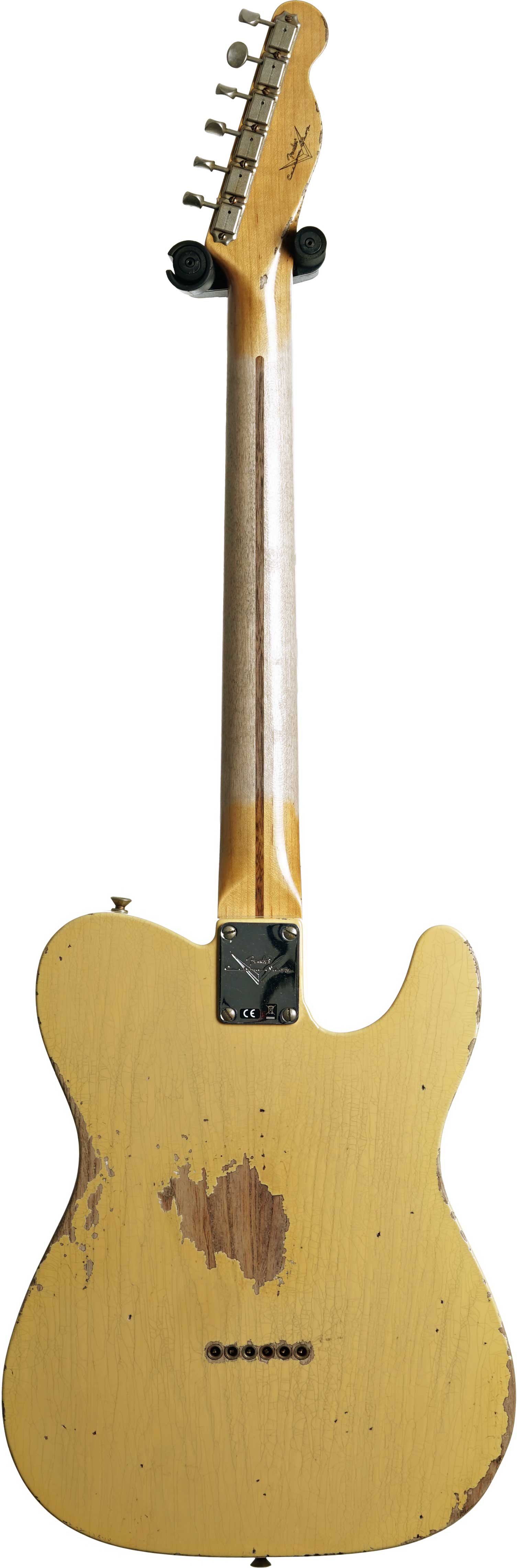 GUITARGUITAR Fender Custom Shop 1952 Telecaster Heavy Relic Aged Nocaster Blonde Maple Fingerboard Left Handed #R131701
