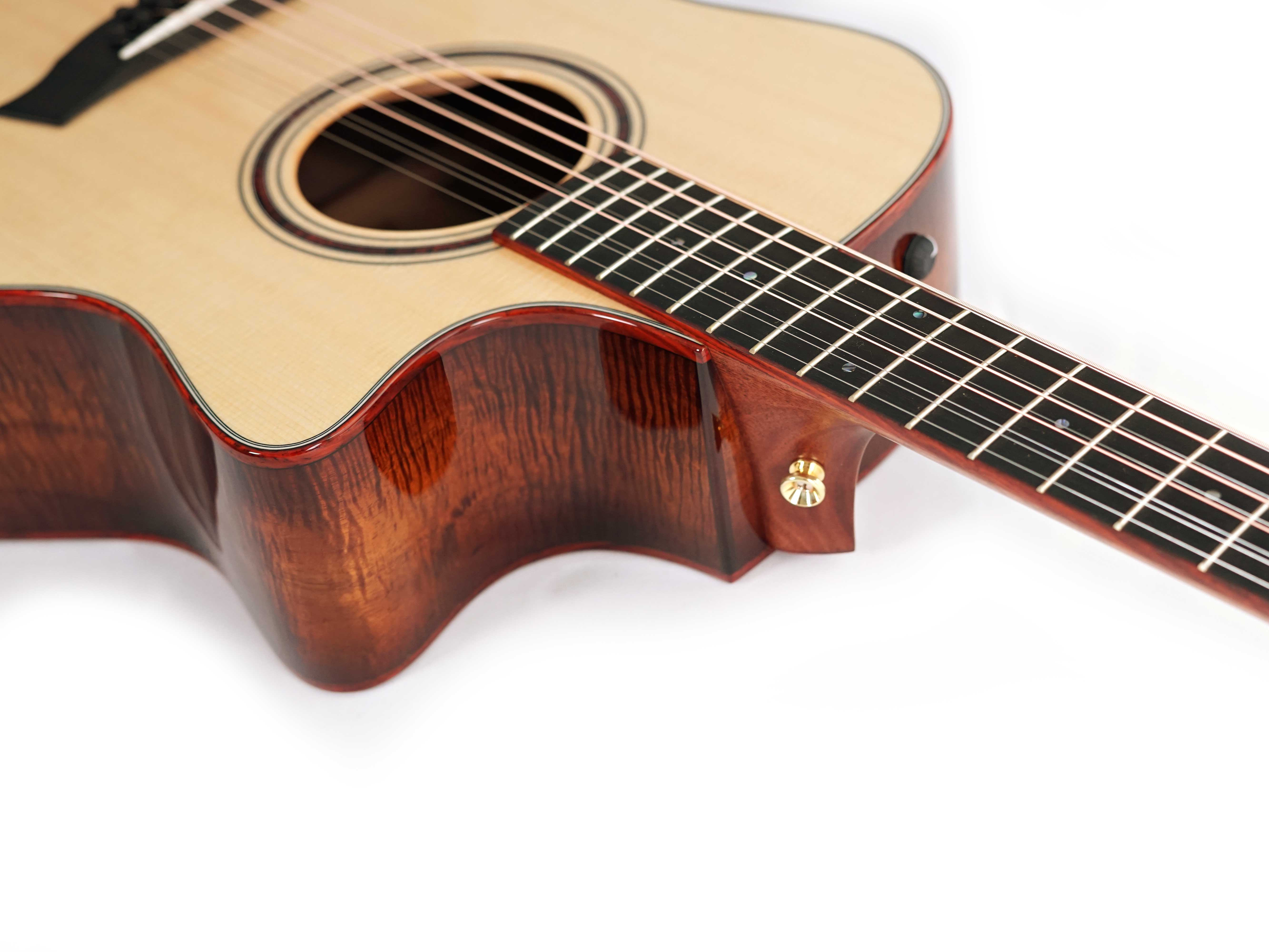GUITARGUITAR Taylor Custom Grand Symphony 9 String Lutz Spruce / AA Koa