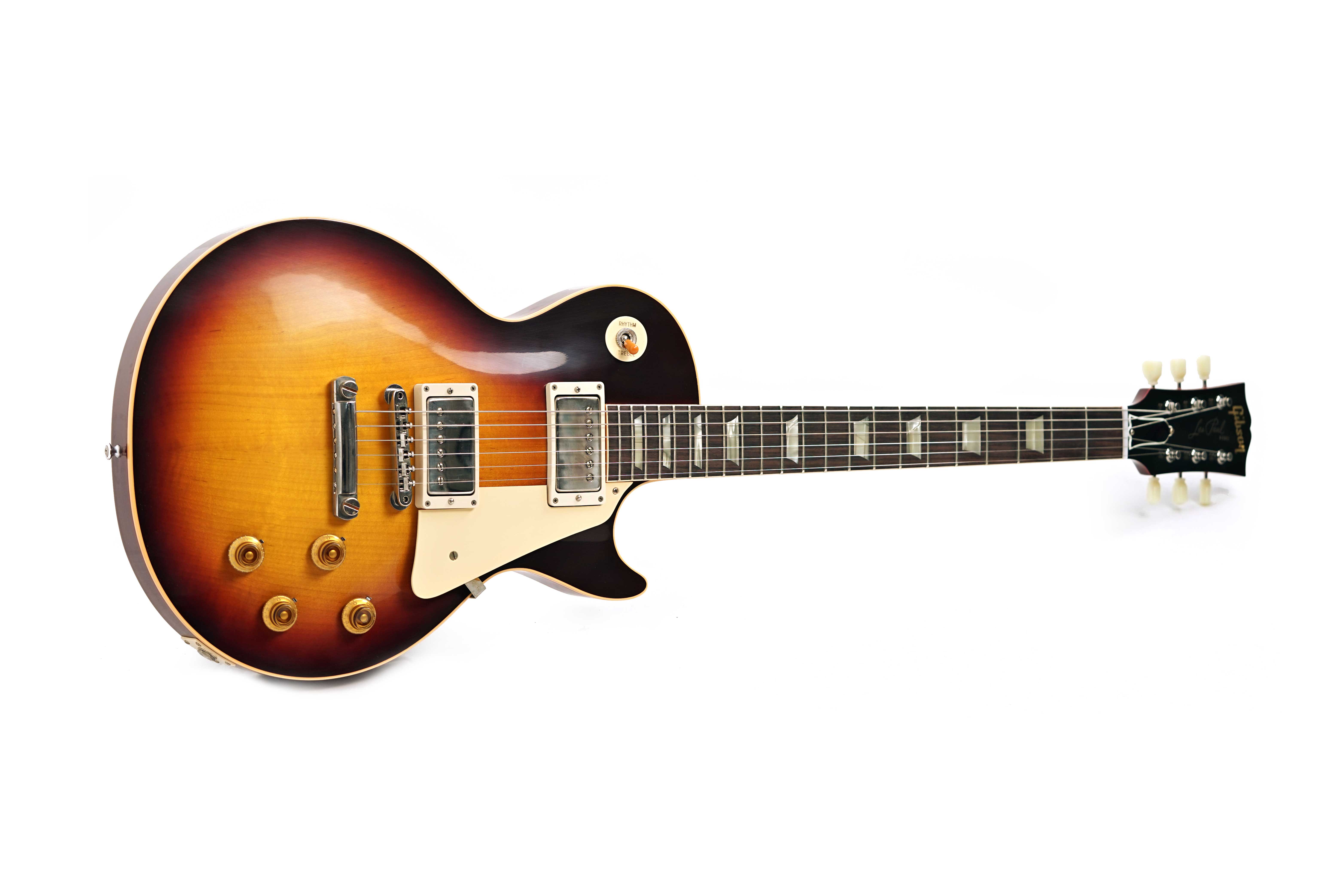 GUITARGUITAR Gibson Custom Shop 1958 Les Paul Standard Reissue Bourbon Burst VOS #841982