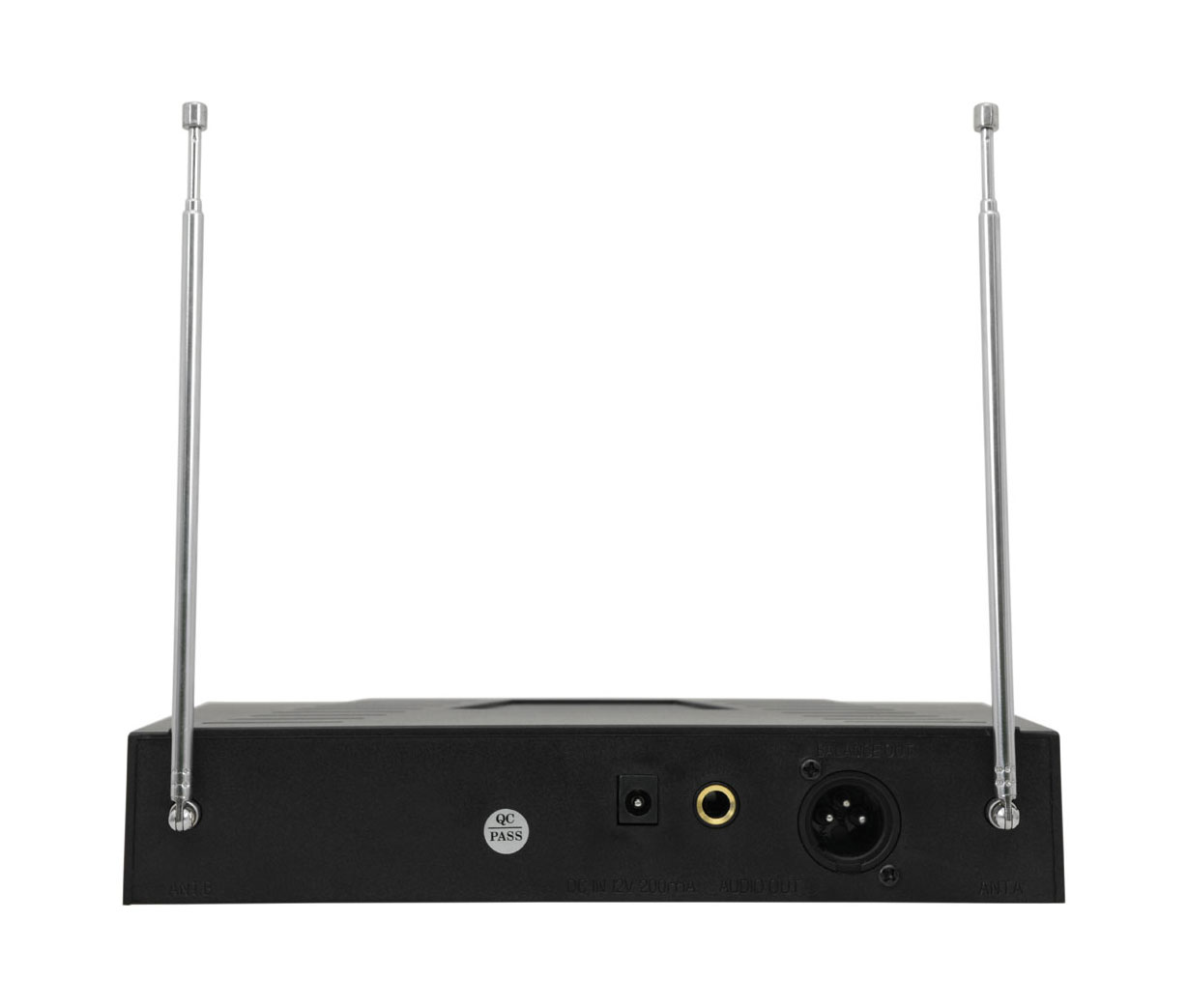 GUITARGUITAR QTX VHF Dual Handheld Wireless System - 173.8 + 174.8MHz
