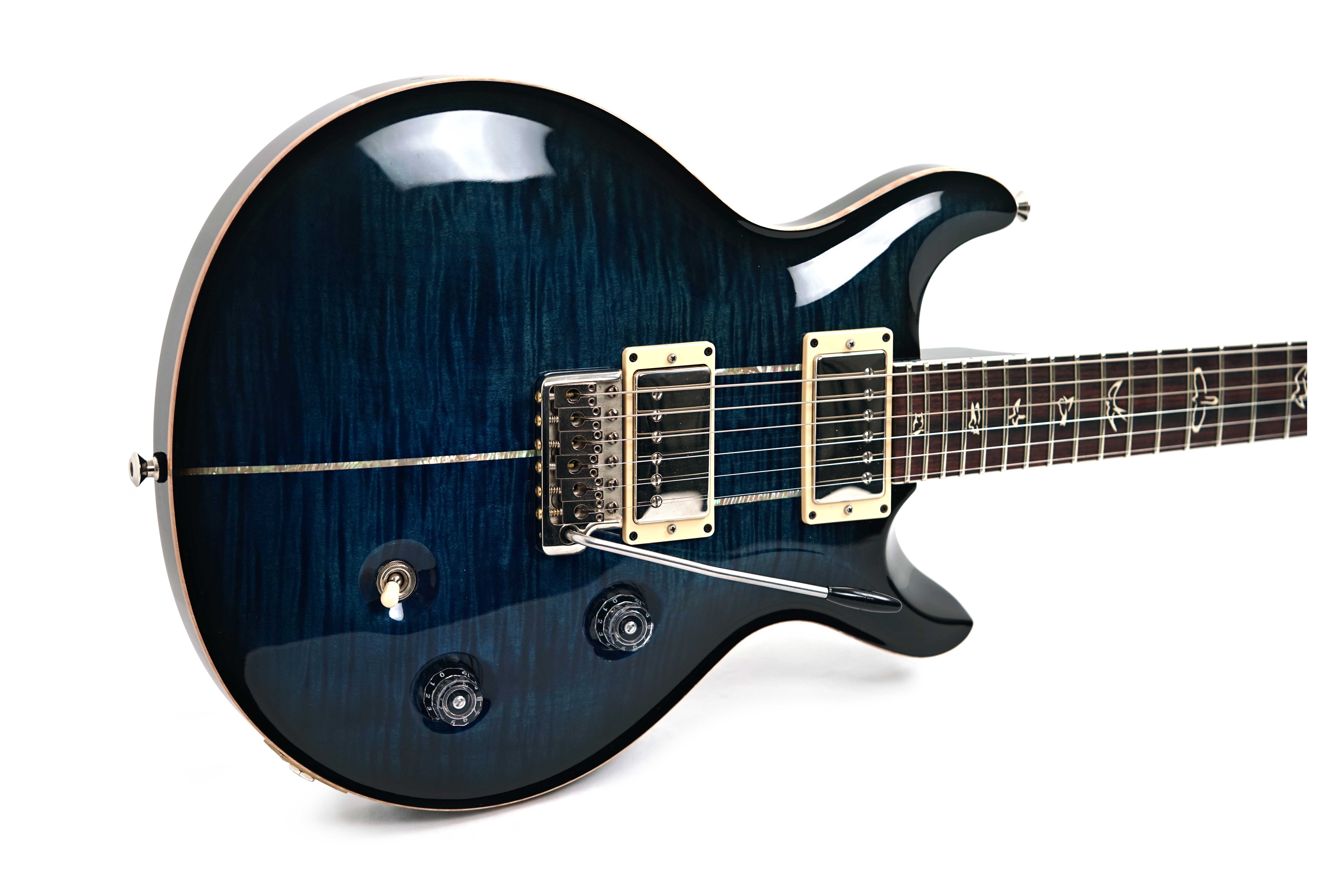 GUITARGUITAR PRS Santana 25th Anniversary Sapphire Smokeburst 10 Top (Pre-Owned)