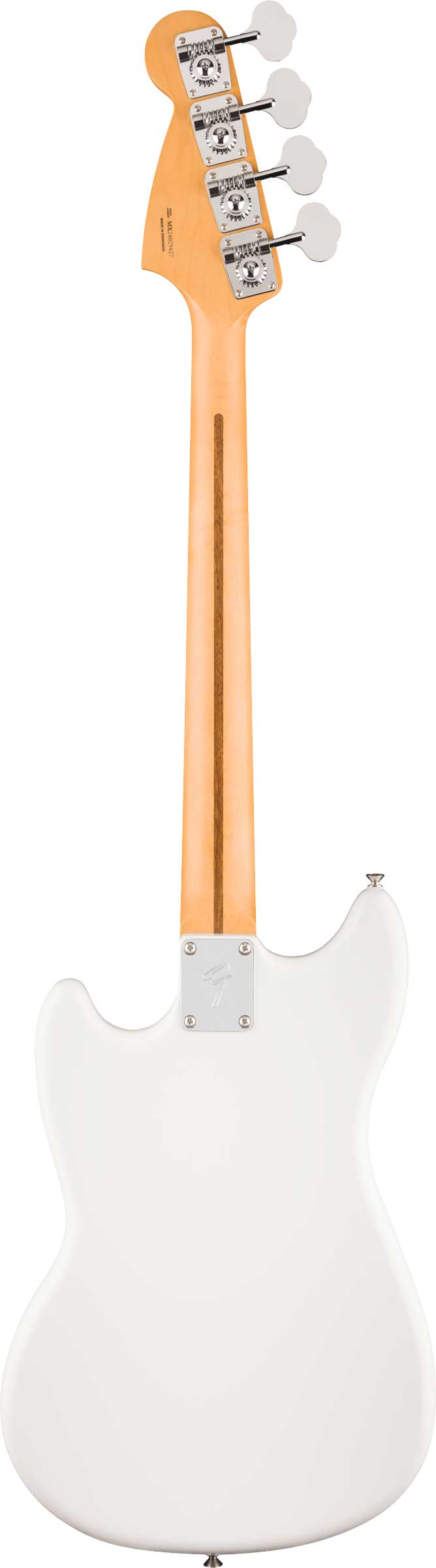 GUITARGUITAR Fender Player II Mustang Bass PJ Polar White Maple Fingerboard